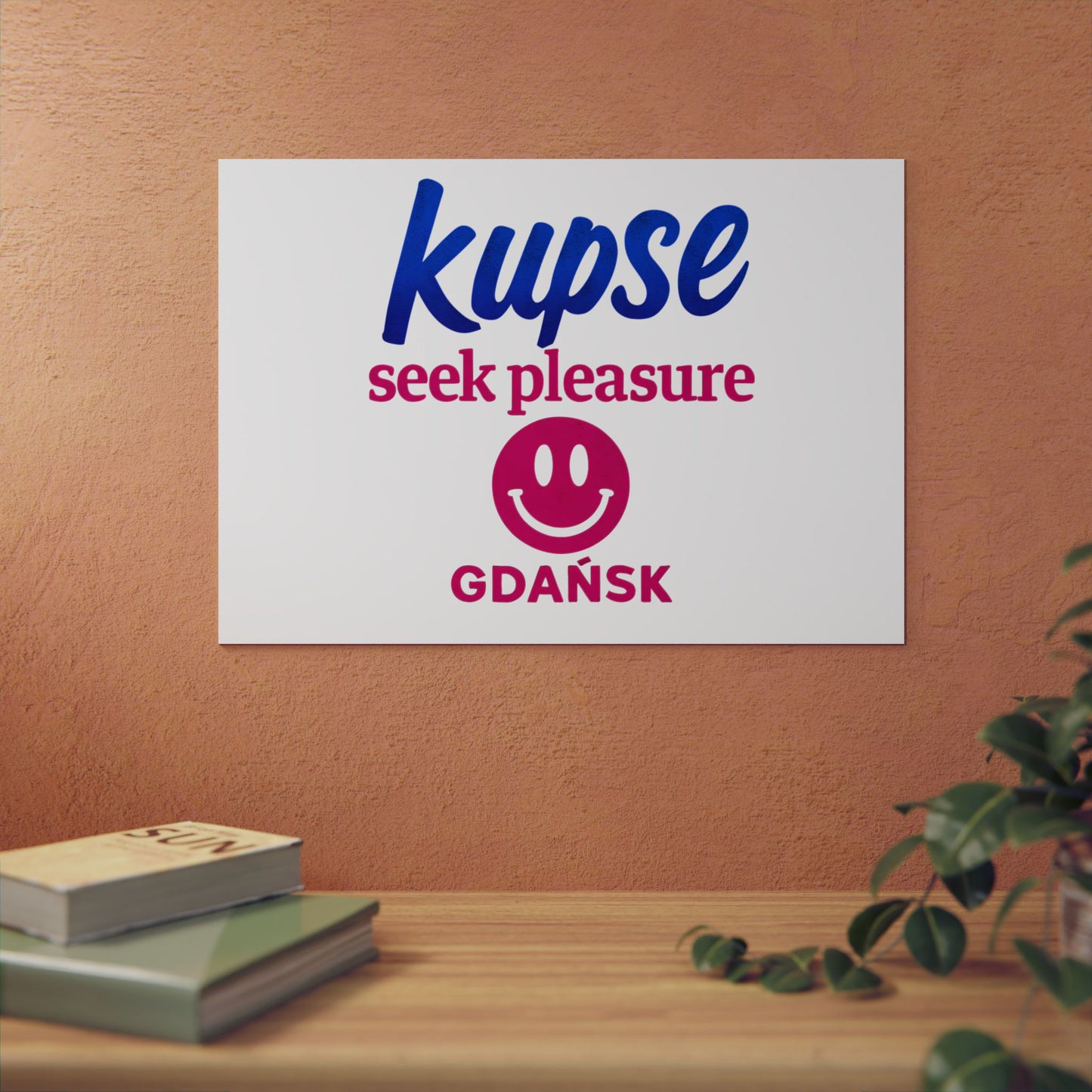 Obraz na panelu aluminiowym Seek Pleasure – trwały wydruk w stylu Kup Se
