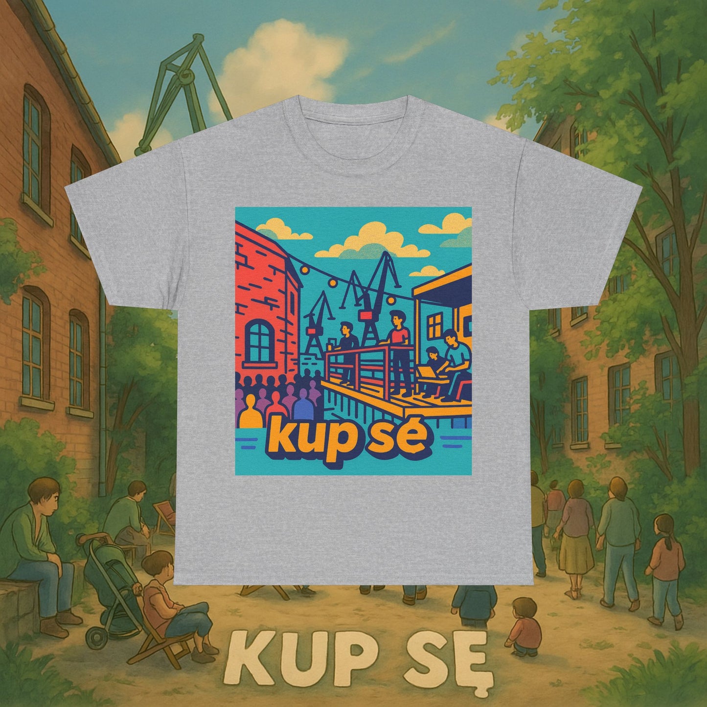 KupSe 100cznia t-shirt - Unisex Heavy Cotton Tee