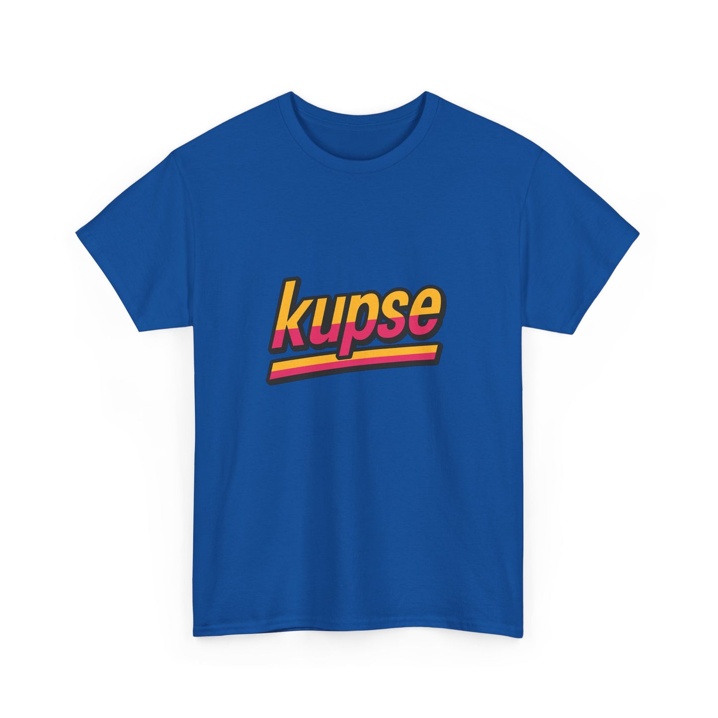 KupSe Logo Retro Sport Style t-shirt - Unisex Heavy Cotton Tee