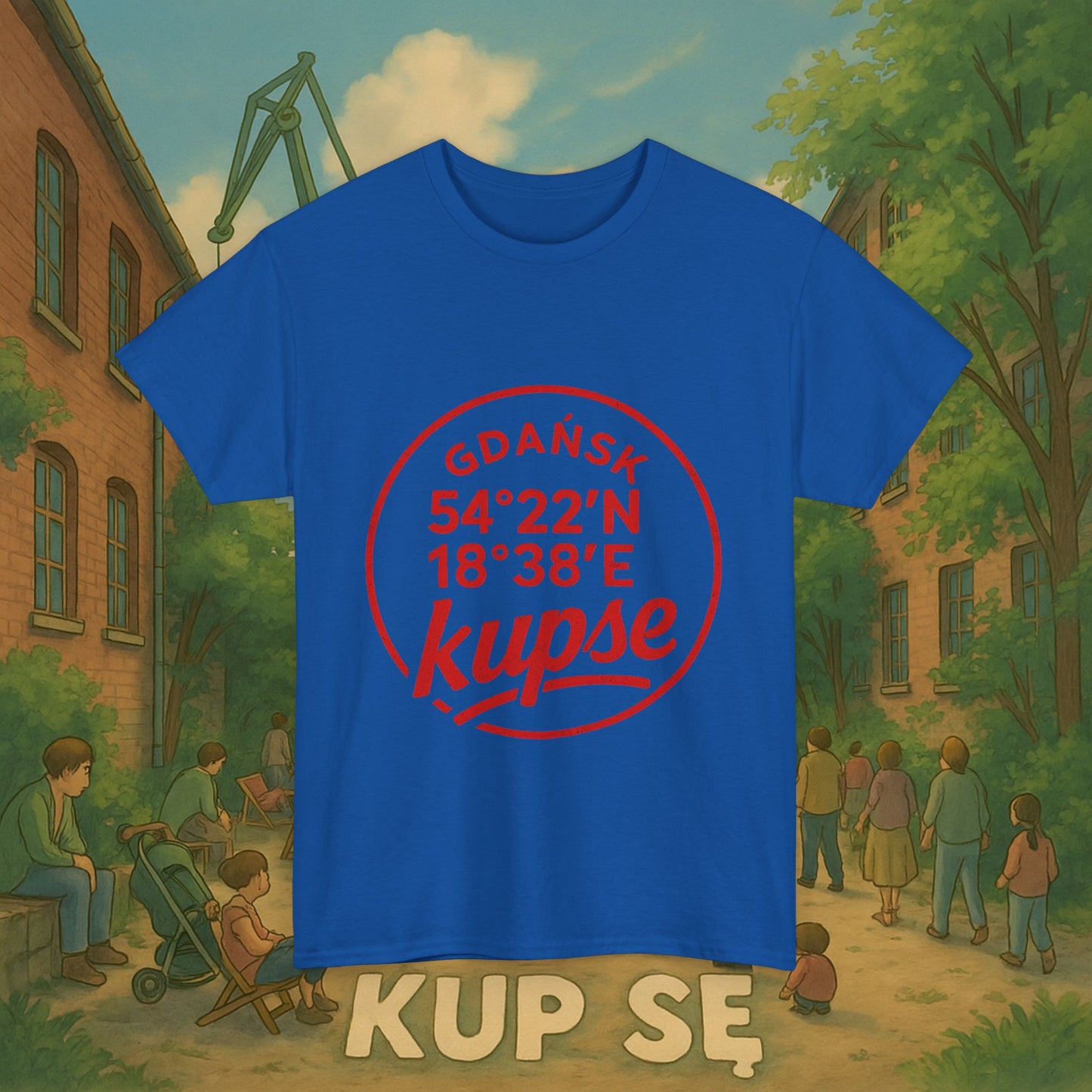 KupSe Koordynaty Style t-shirt - Unisex Heavy Cotton Tee