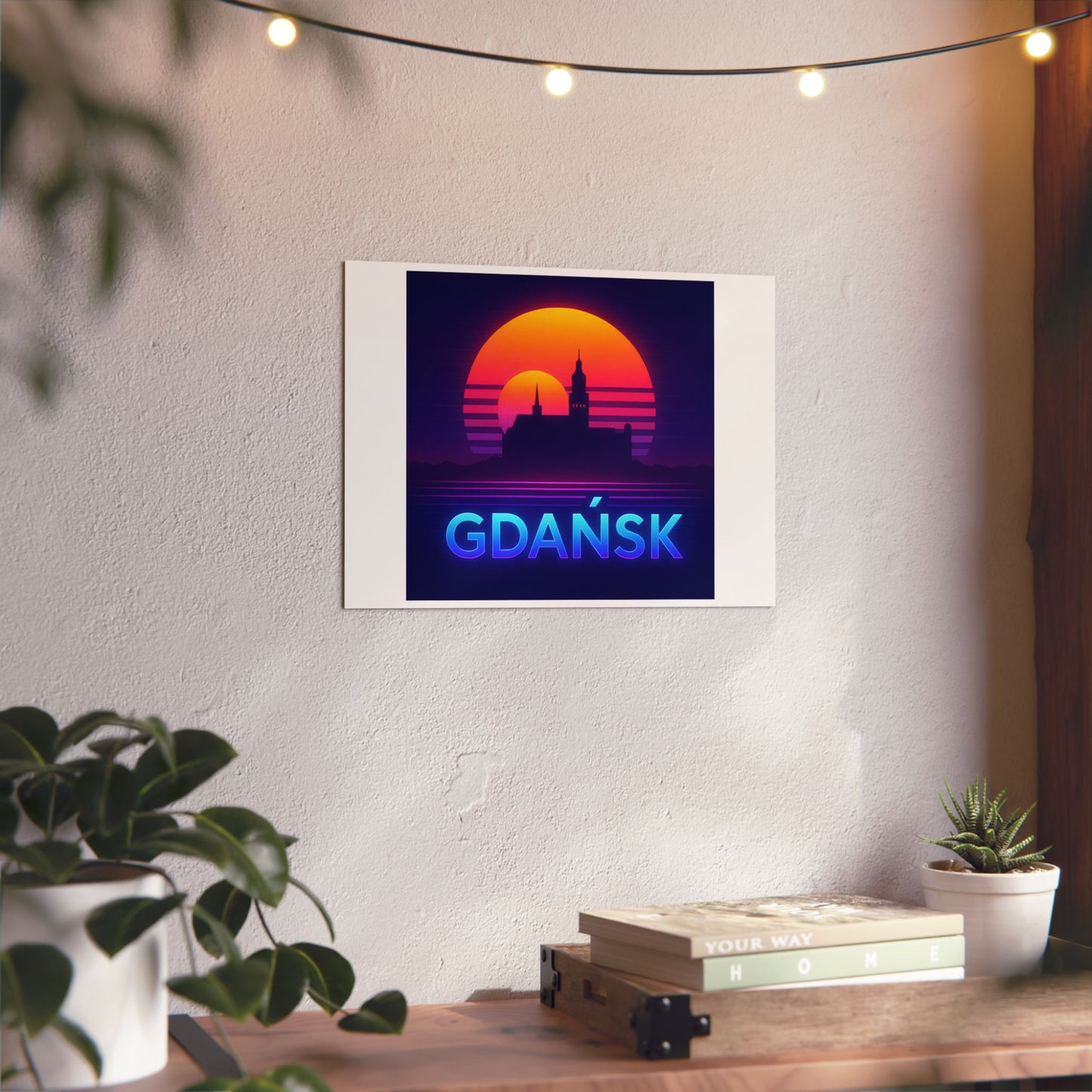 Obraz na panelu aluminiowym Panorama Gdańsk – trwały wydruk w stylu Kup Se
