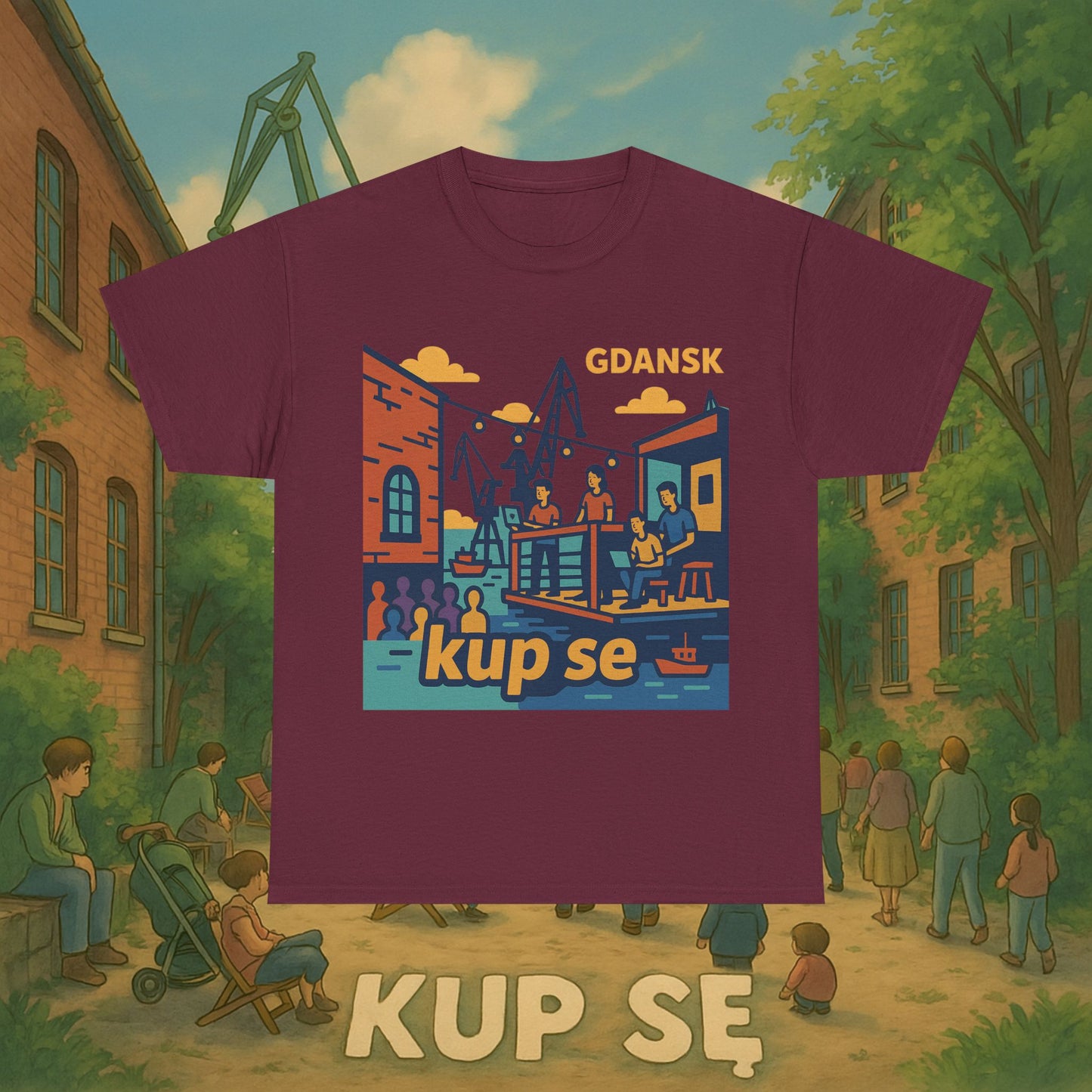 KupSe 100cznia Style t-shirt - Unisex Heavy Cotton Tee