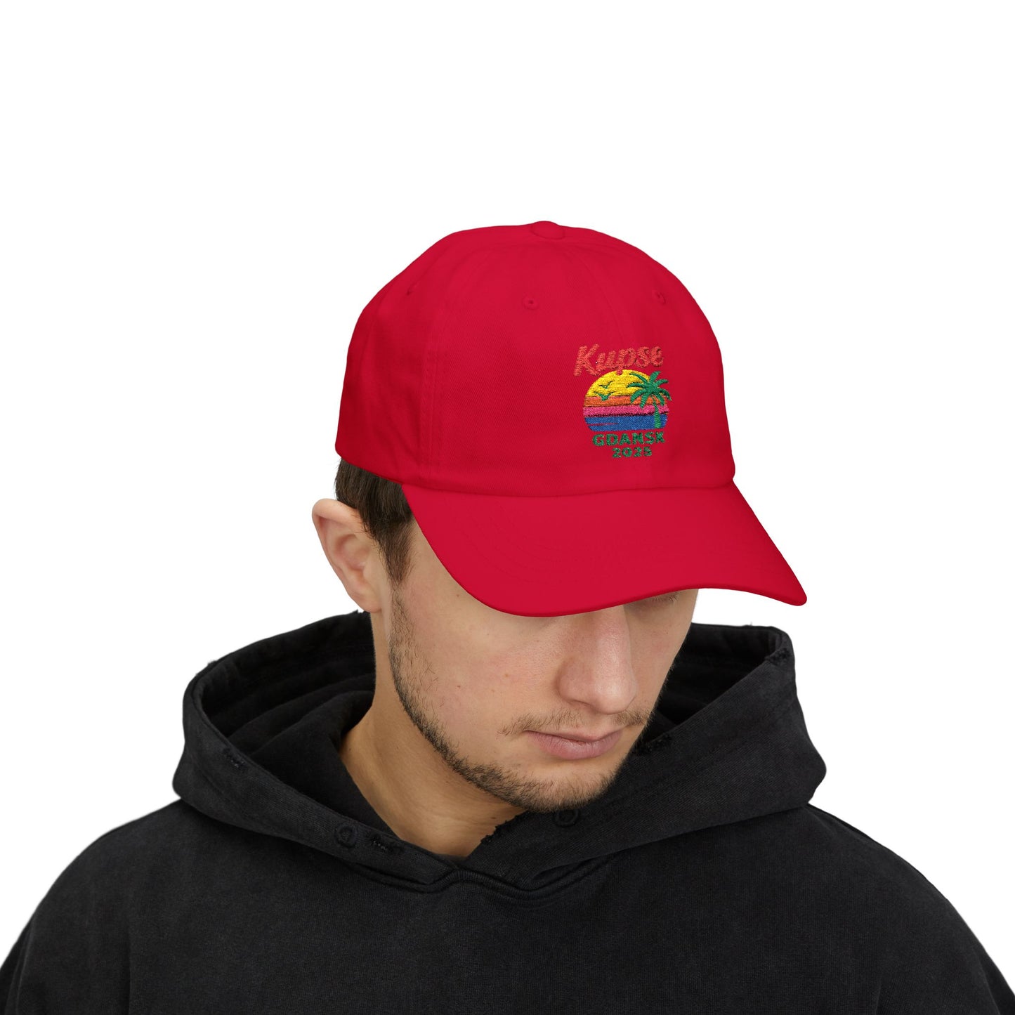 Czapka z daszkiem z grafiką Kup Se 90s – modny Dad Cap z charakterem
