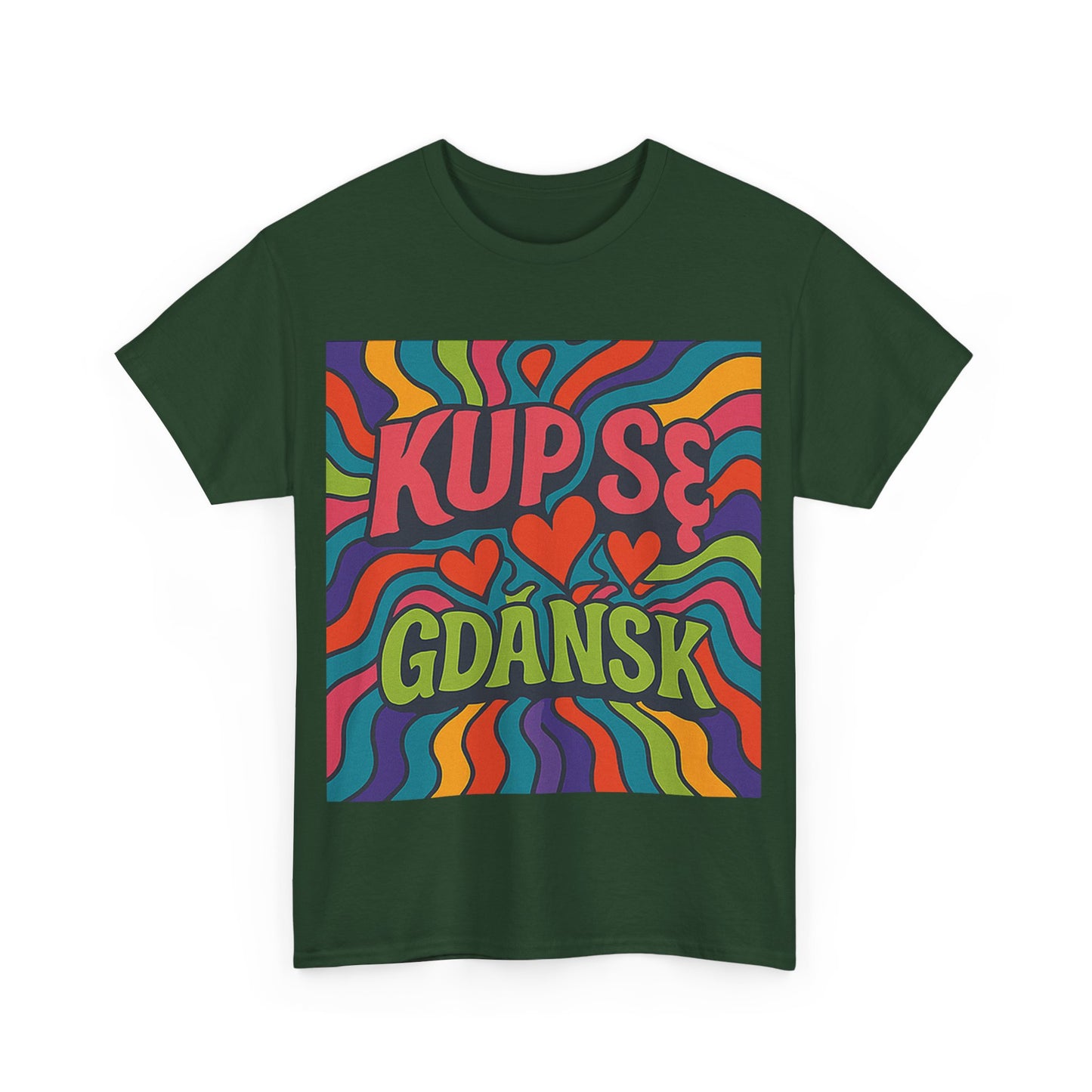 KupSe Gdańsk Hippie t-shirt - Unisex Heavy Cotton Tee