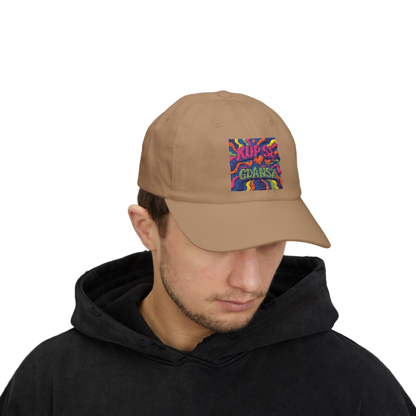 Czapka z daszkiem z grafiką Kup Se Acid – modny Dad Cap z charakterem