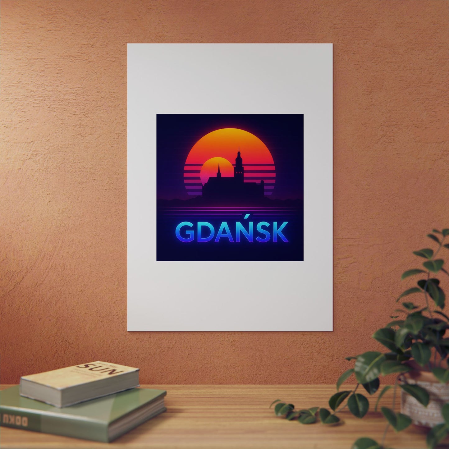 Obraz na panelu aluminiowym Panorama Gdańsk – trwały wydruk w stylu Kup Se