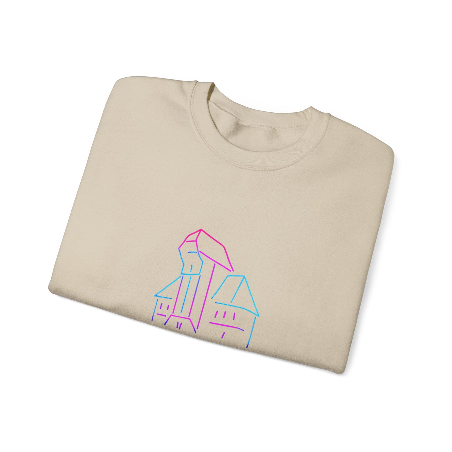 Bluza unisex z grafiką Kup Se GDN Nights – klasyczny crewneck i miejski styl