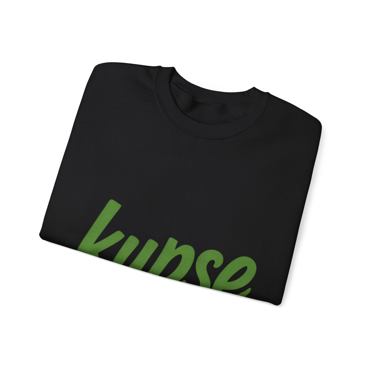 Bluza unisex z grafiką Kup Se Logo Green – klasyczny crewneck i miejski styl