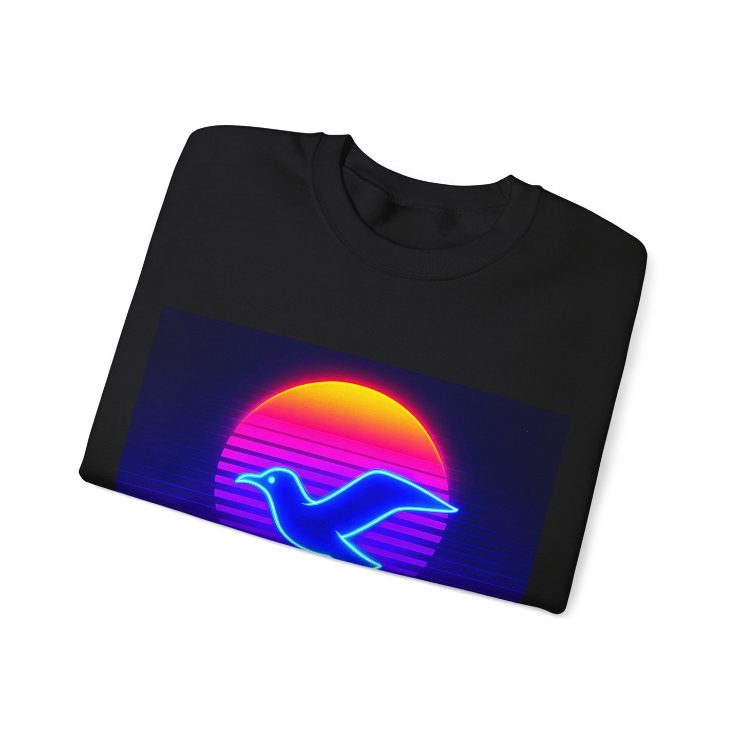 Bluza unisex z grafiką Kup Se Baltic Wave – klasyczny crewneck i miejski styl