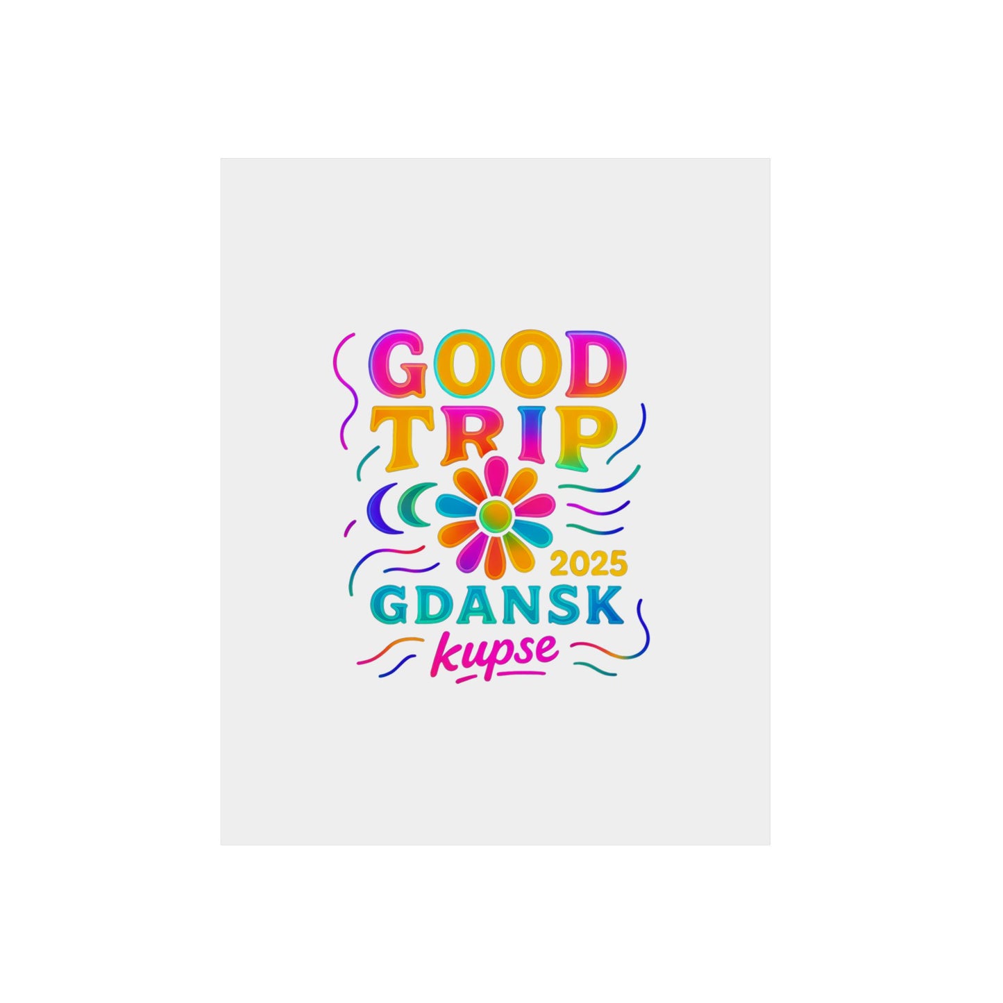 Obraz na panelu aluminiowym Good Trip – trwały wydruk w stylu Kup Se