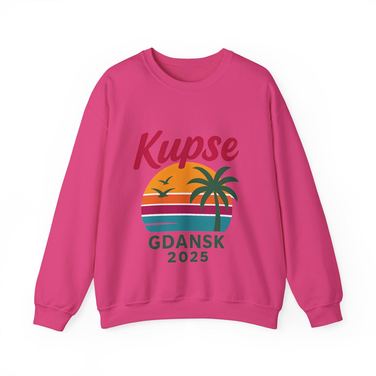 Bluza unisex z grafiką Kup Se 90s – klasyczny crewneck i miejski styl