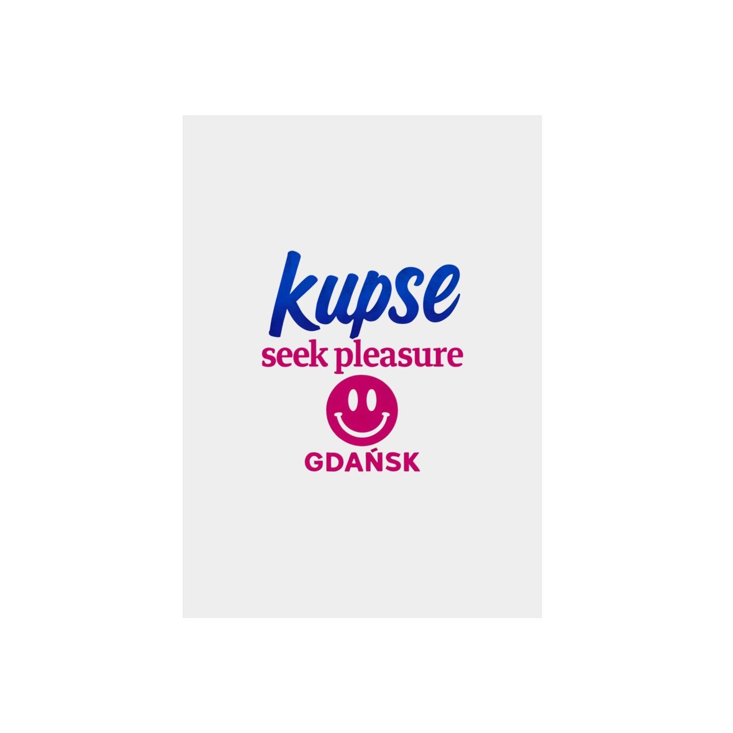 Obraz na panelu aluminiowym Seek Pleasure – trwały wydruk w stylu Kup Se