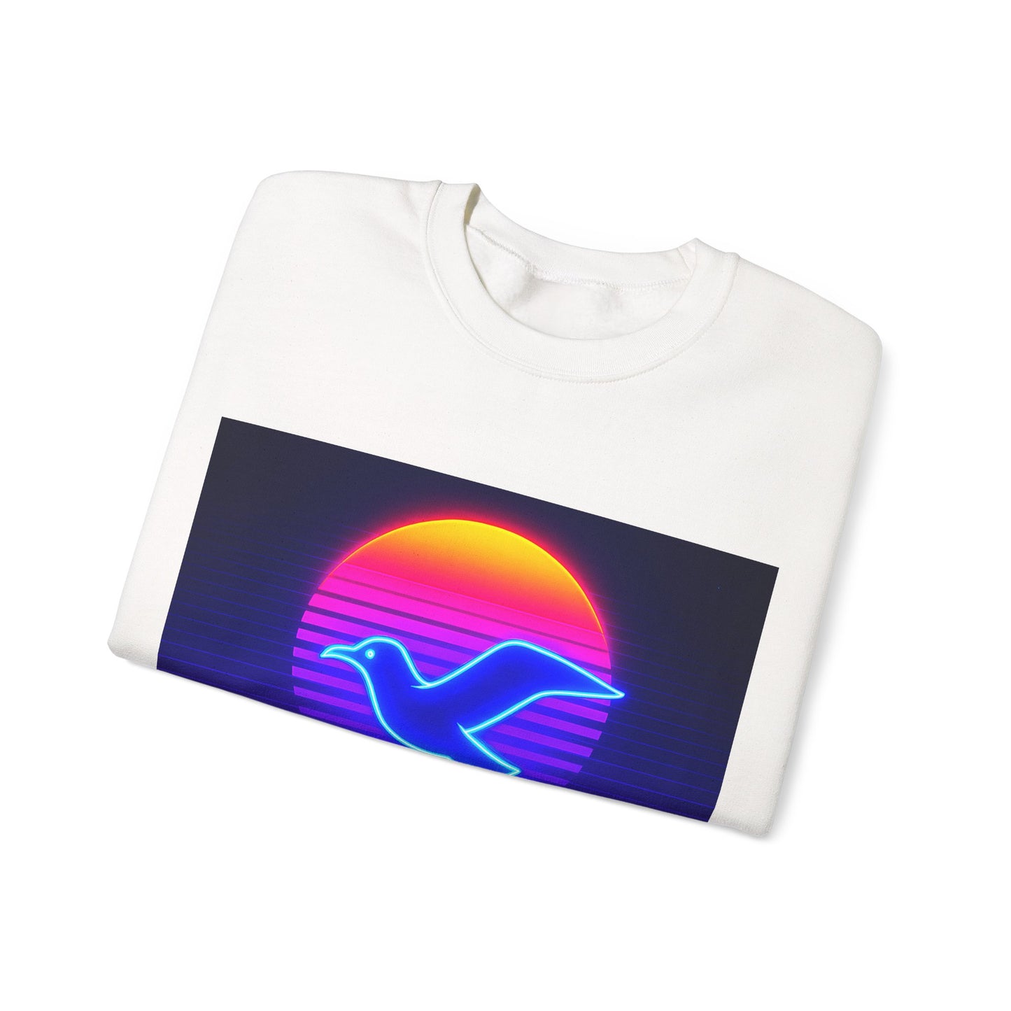 Bluza unisex z grafiką Kup Se Baltic Wave – klasyczny crewneck i miejski styl