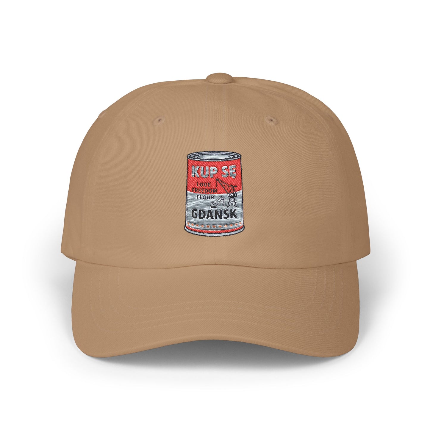 Czapka z daszkiem z grafiką Kup Se Campbell – modny Dad Cap z charakterem