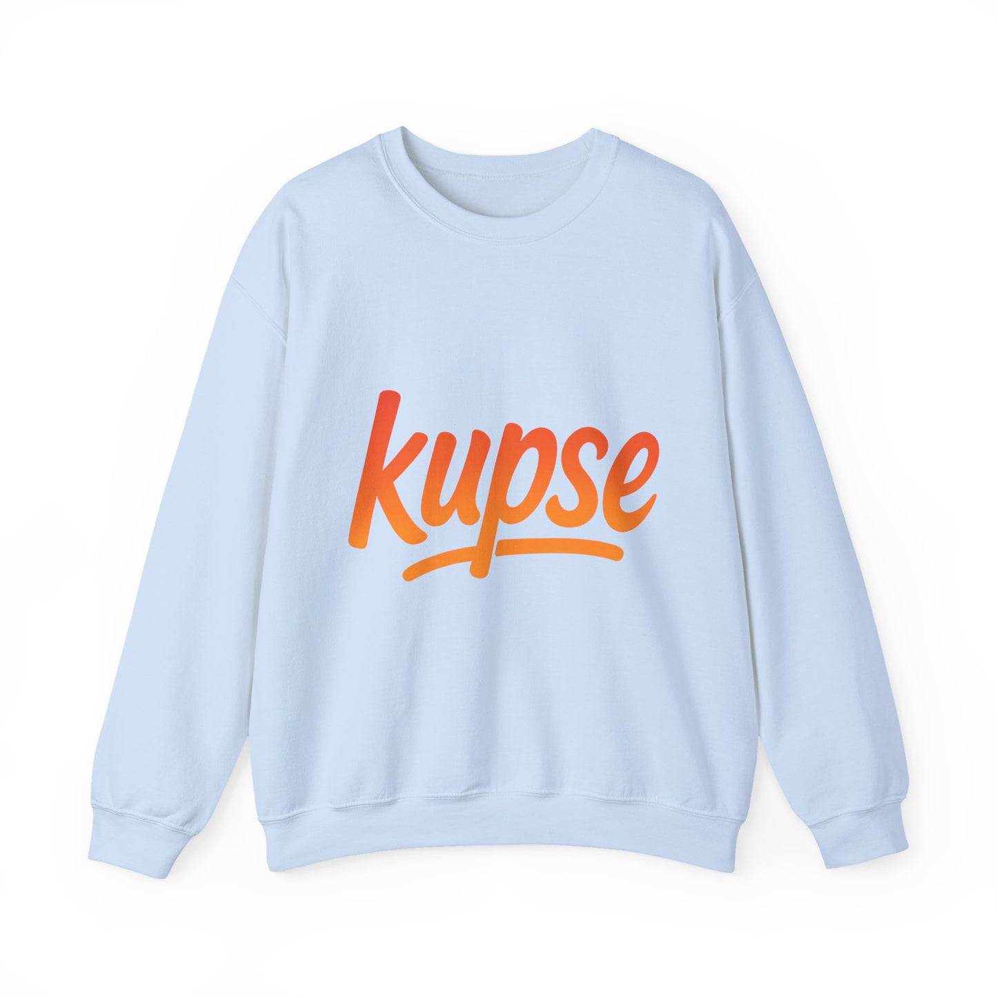 Bluza unisex z grafiką Kup Se Logo Orange – klasyczny crewneck i miejski styl