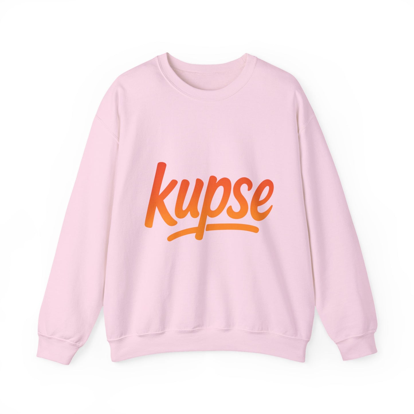 Bluza unisex z grafiką Kup Se Logo Orange – klasyczny crewneck i miejski styl