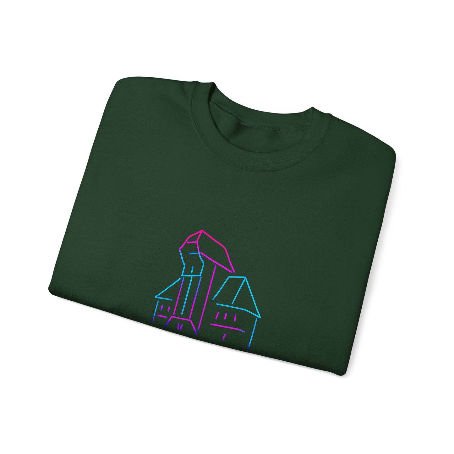 Bluza unisex z grafiką Kup Se GDN Nights – klasyczny crewneck i miejski styl