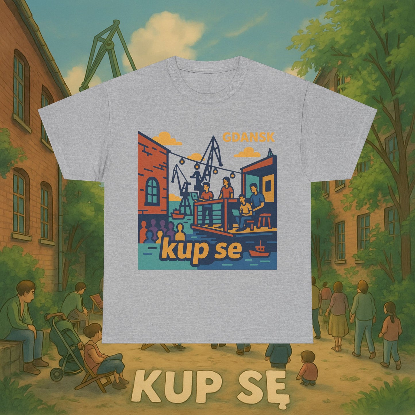 KupSe 100cznia Style t-shirt - Unisex Heavy Cotton Tee