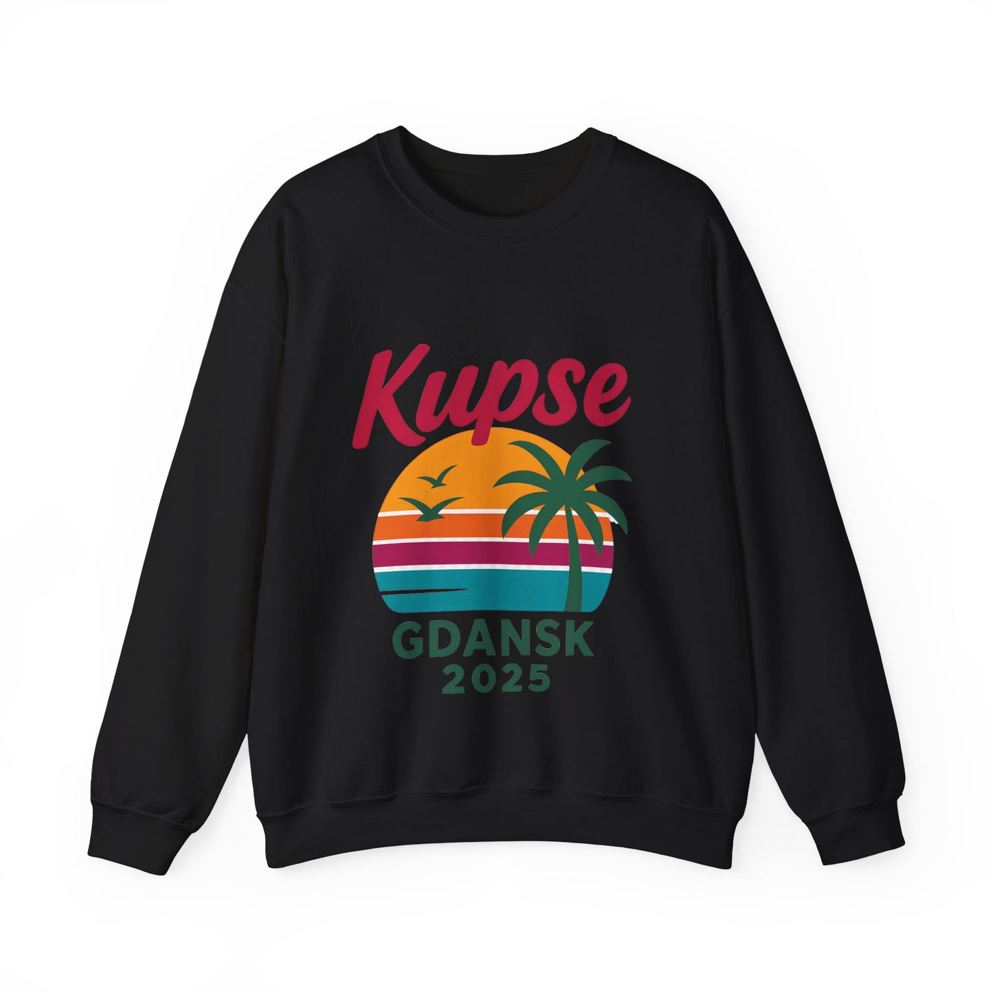 Bluza unisex z grafiką Kup Se 90s – klasyczny crewneck i miejski styl