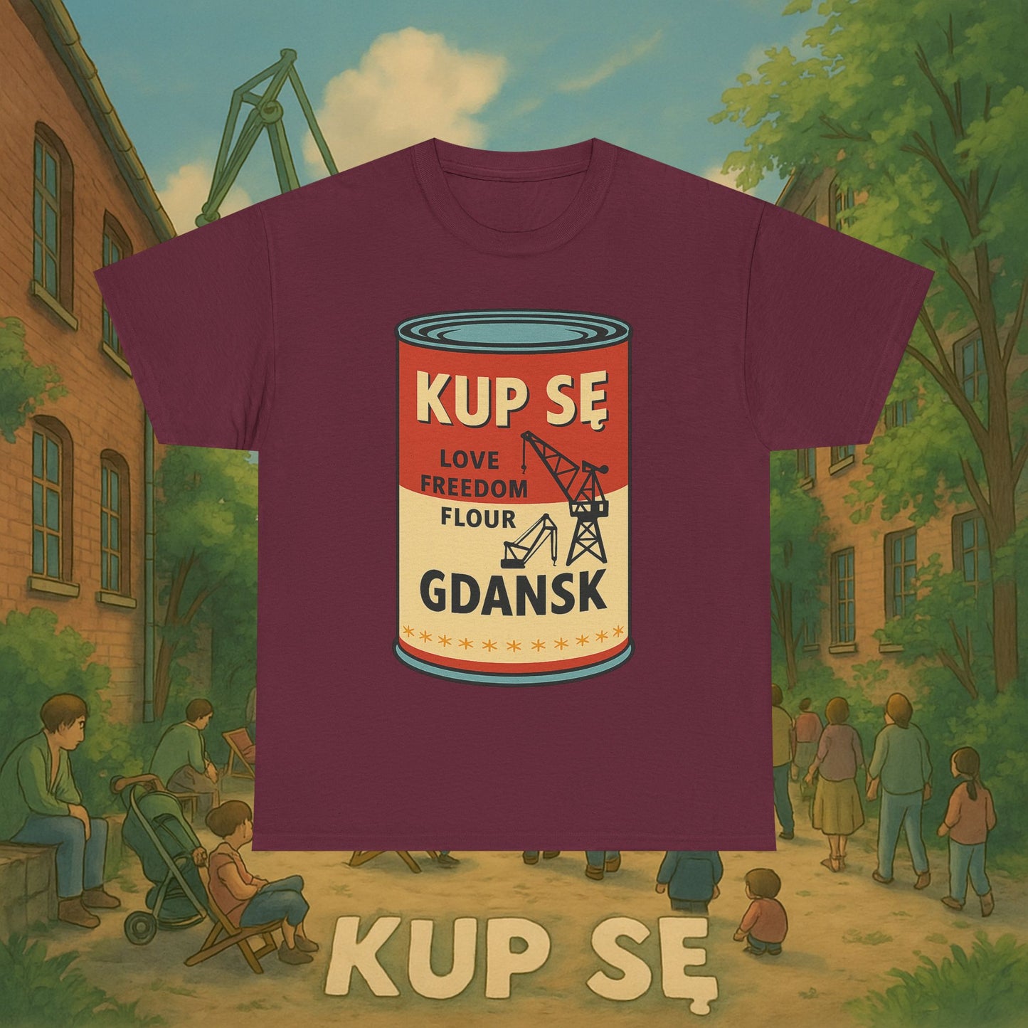 KupSe Campbell t-shirt - Unisex Heavy Cotton Tee