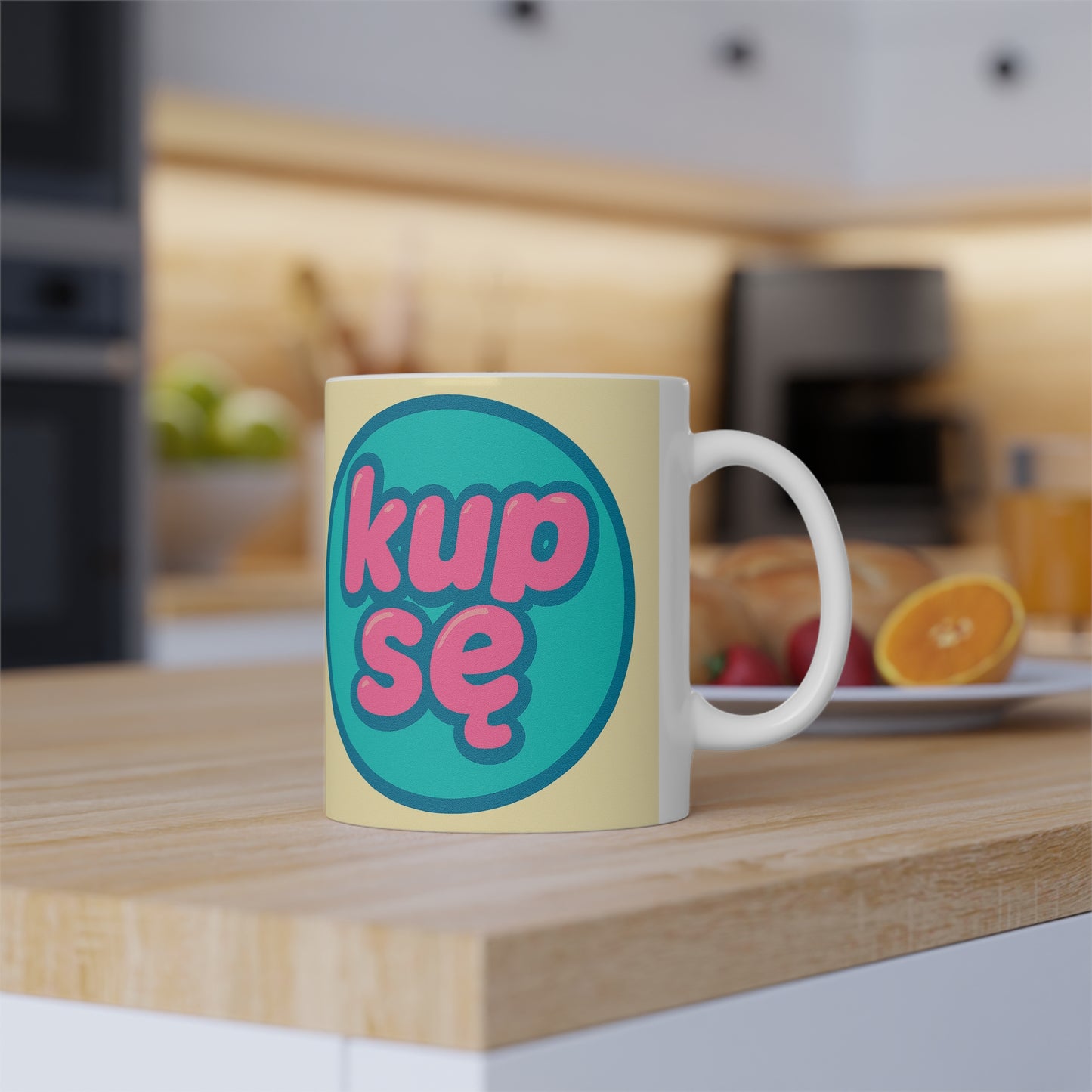 Kubek z Logo Kup Se – Kolorowy Akcent Każdego Dnia