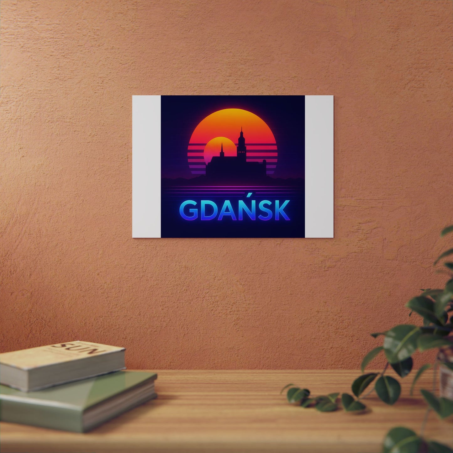 Obraz na panelu aluminiowym Panorama Gdańsk – trwały wydruk w stylu Kup Se
