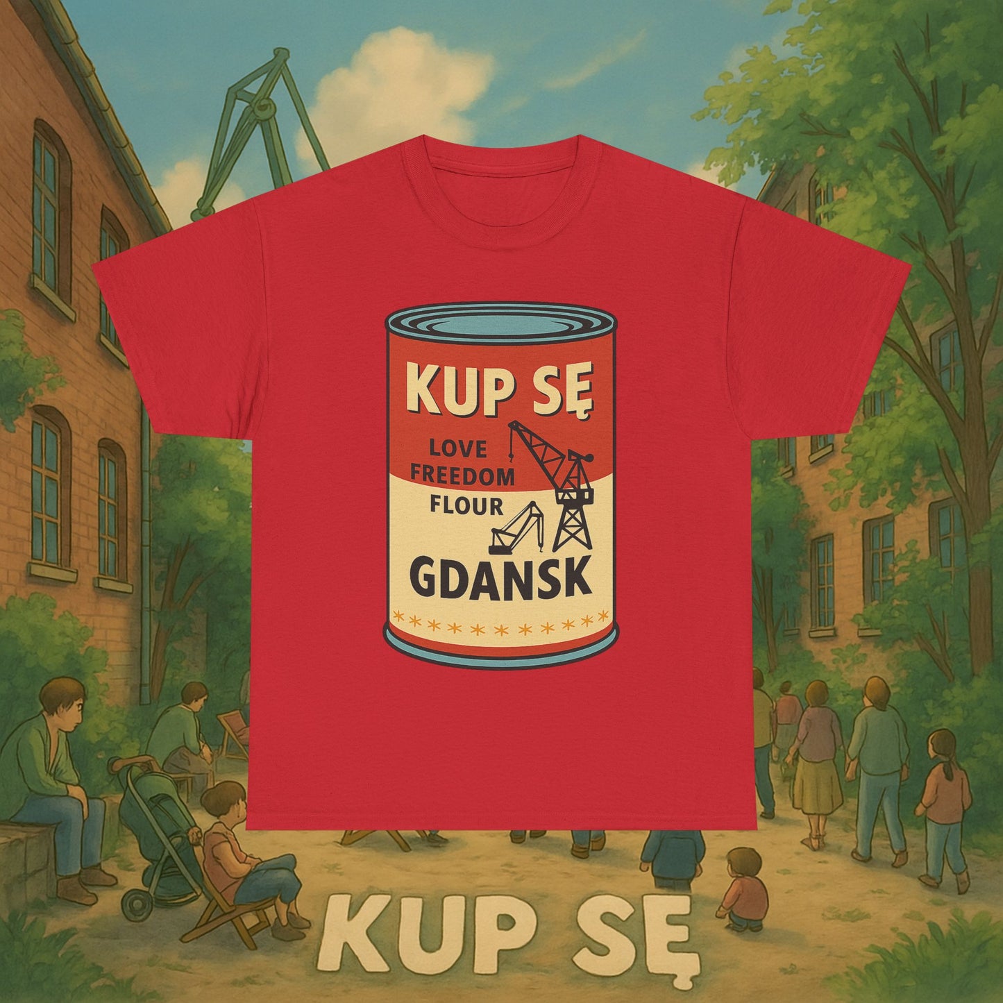 KupSe Campbell t-shirt - Unisex Heavy Cotton Tee