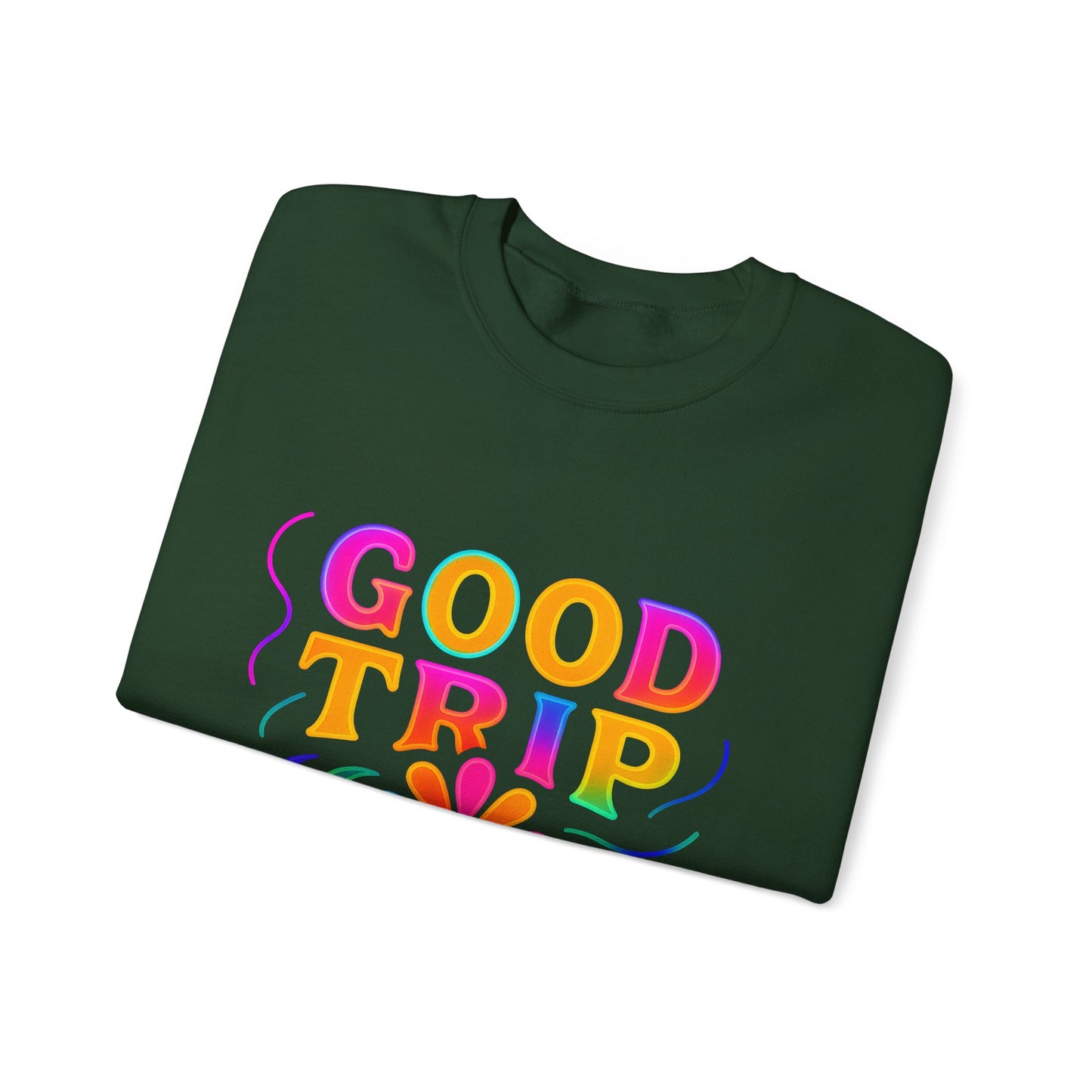 Bluza unisex z grafiką Kup Se Good Trip – klasyczny crewneck i miejski styl