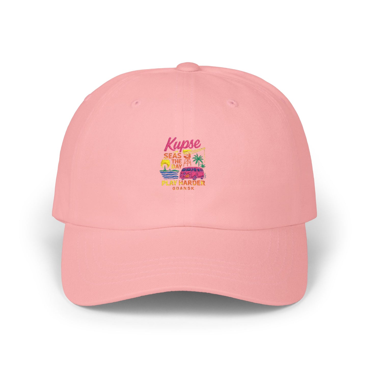Czapka z daszkiem z grafiką Kup Se Play Harder – modny Dad Cap z charakterem