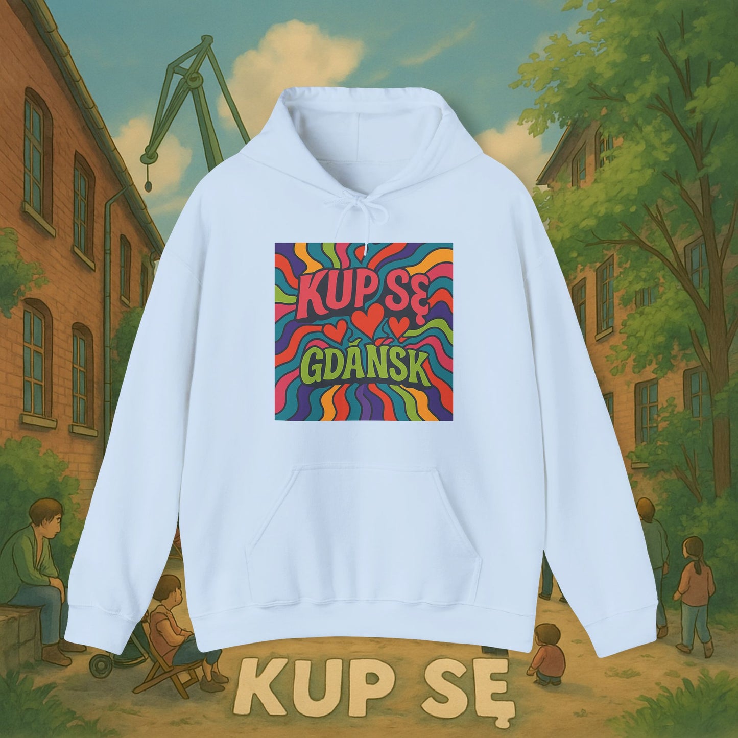 Unisex Heavy Blend Hoodie – Acid – Kup Se
