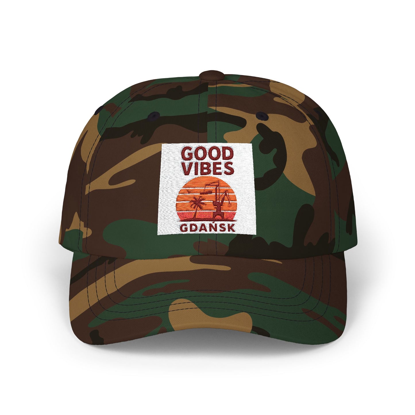 Czapka z daszkiem z grafiką Kup Se Good Vibes Desert – modny Dad Cap z charakterem