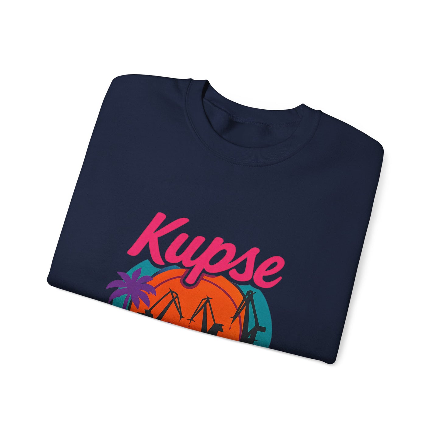 Bluza unisex z grafiką Kup Se Seas The Day – klasyczny crewneck i miejski styl