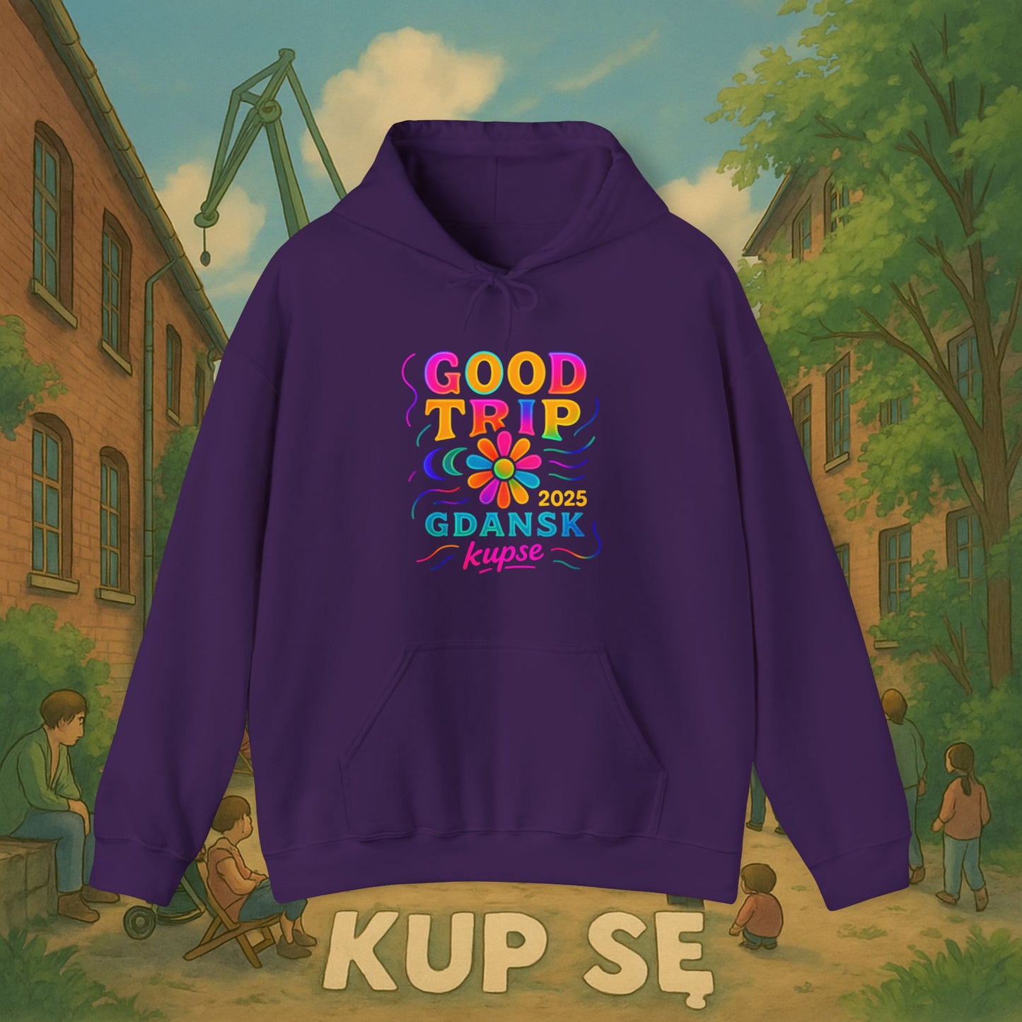 Unisex Heavy Blend Hoodie – Good Trip – Kup Se
