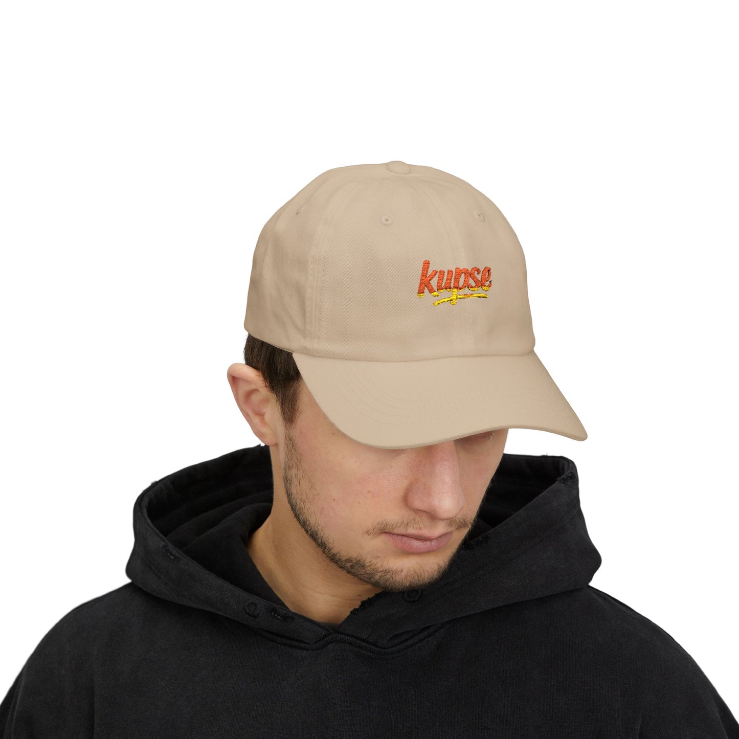 Czapka z daszkiem z grafiką Kup Se Logo Orange – modny Dad Cap z charakterem