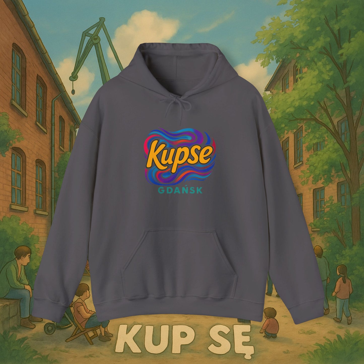 Unisex Heavy Blend Hoodie – Acid2 – Kup Se