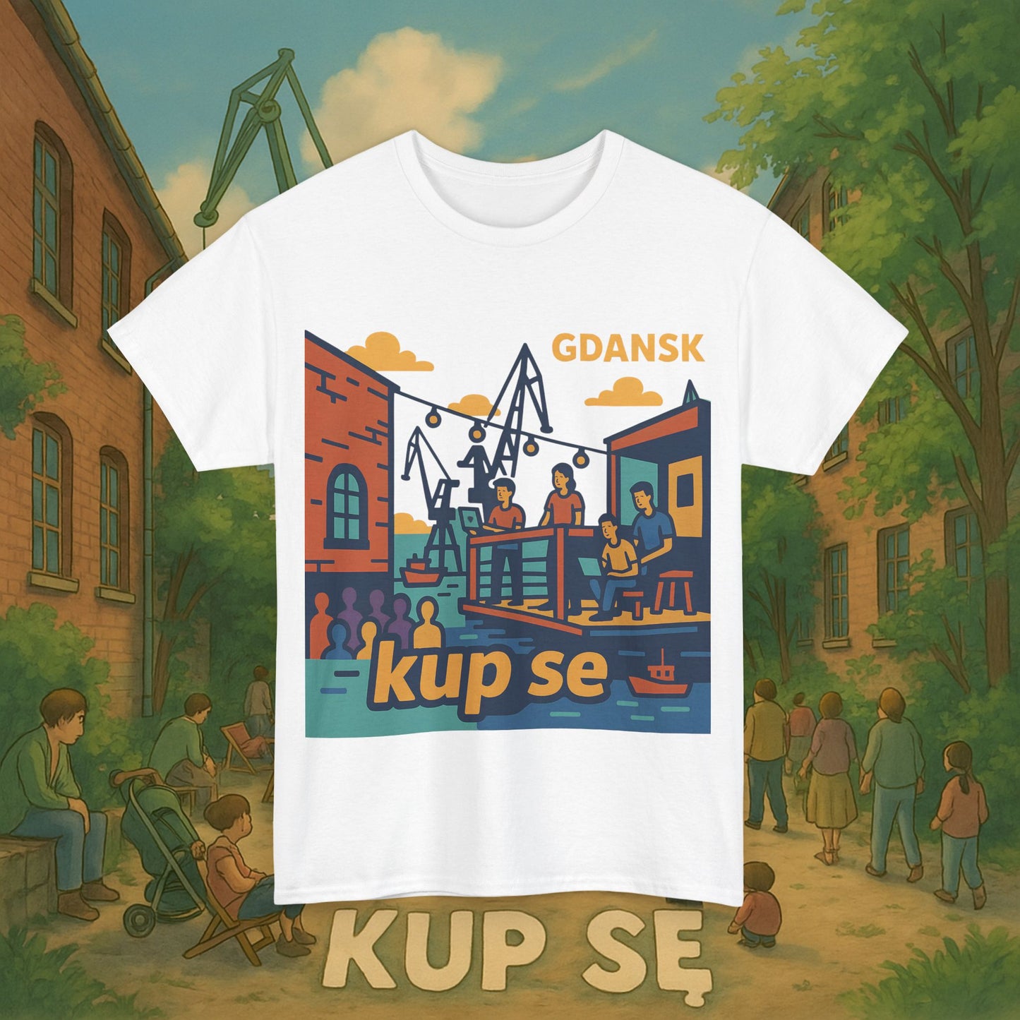 KupSe 100cznia Style t-shirt - Unisex Heavy Cotton Tee