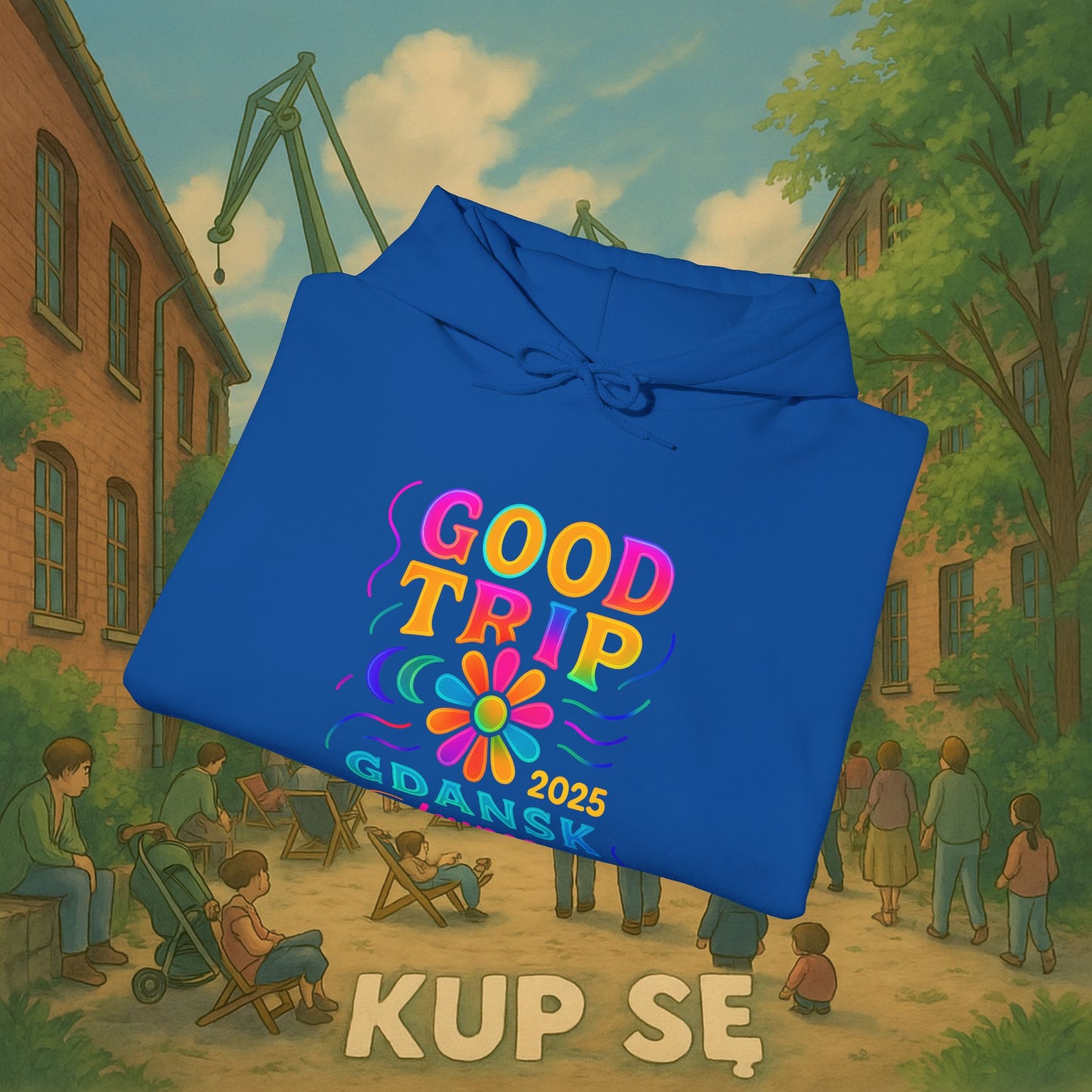Unisex Heavy Blend Hoodie – Good Trip – Kup Se