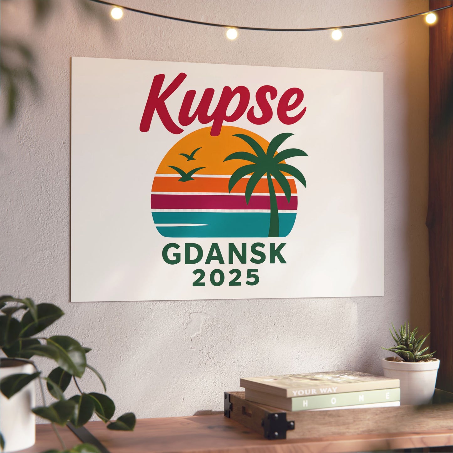 Obraz na panelu aluminiowym 90s – trwały wydruk w stylu Kup Se
