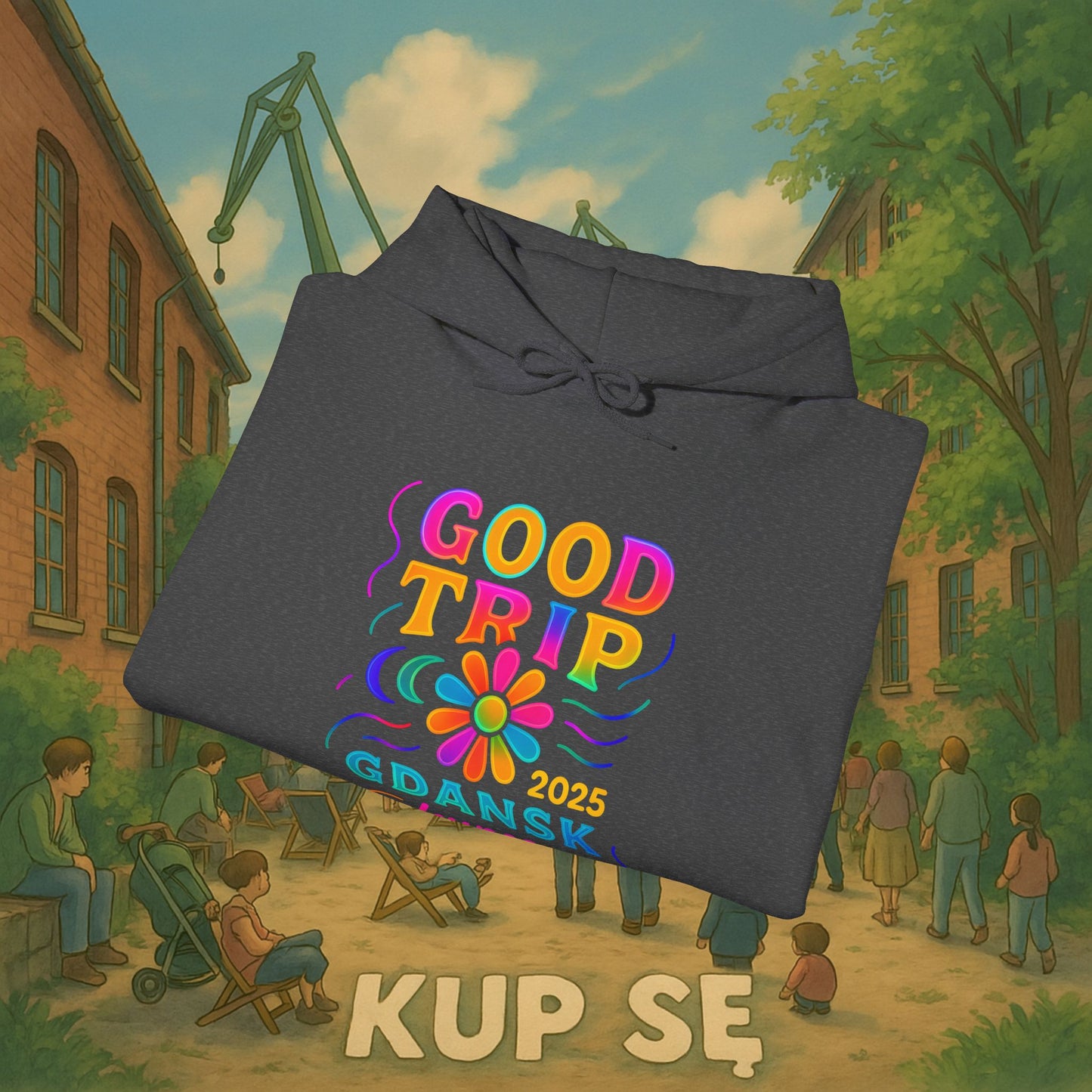 Unisex Heavy Blend Hoodie – Good Trip – Kup Se