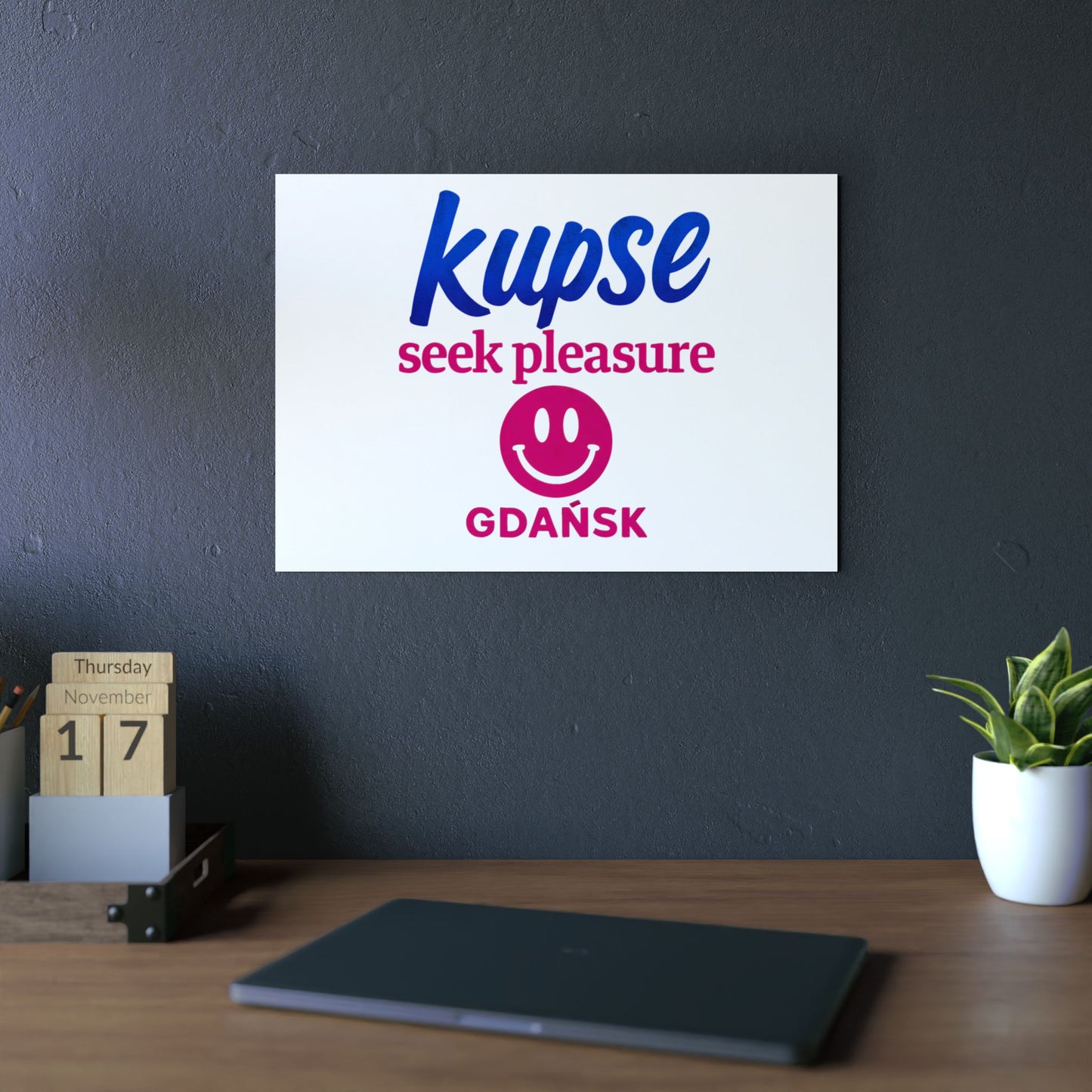 Obraz na panelu aluminiowym Seek Pleasure – trwały wydruk w stylu Kup Se