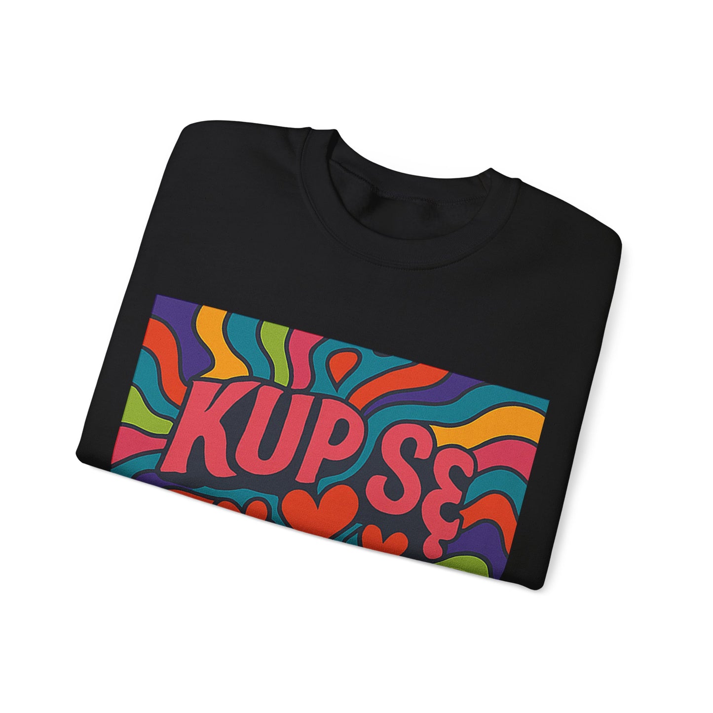 Bluza unisex z grafiką Kup Se Acid – klasyczny crewneck i miejski styl