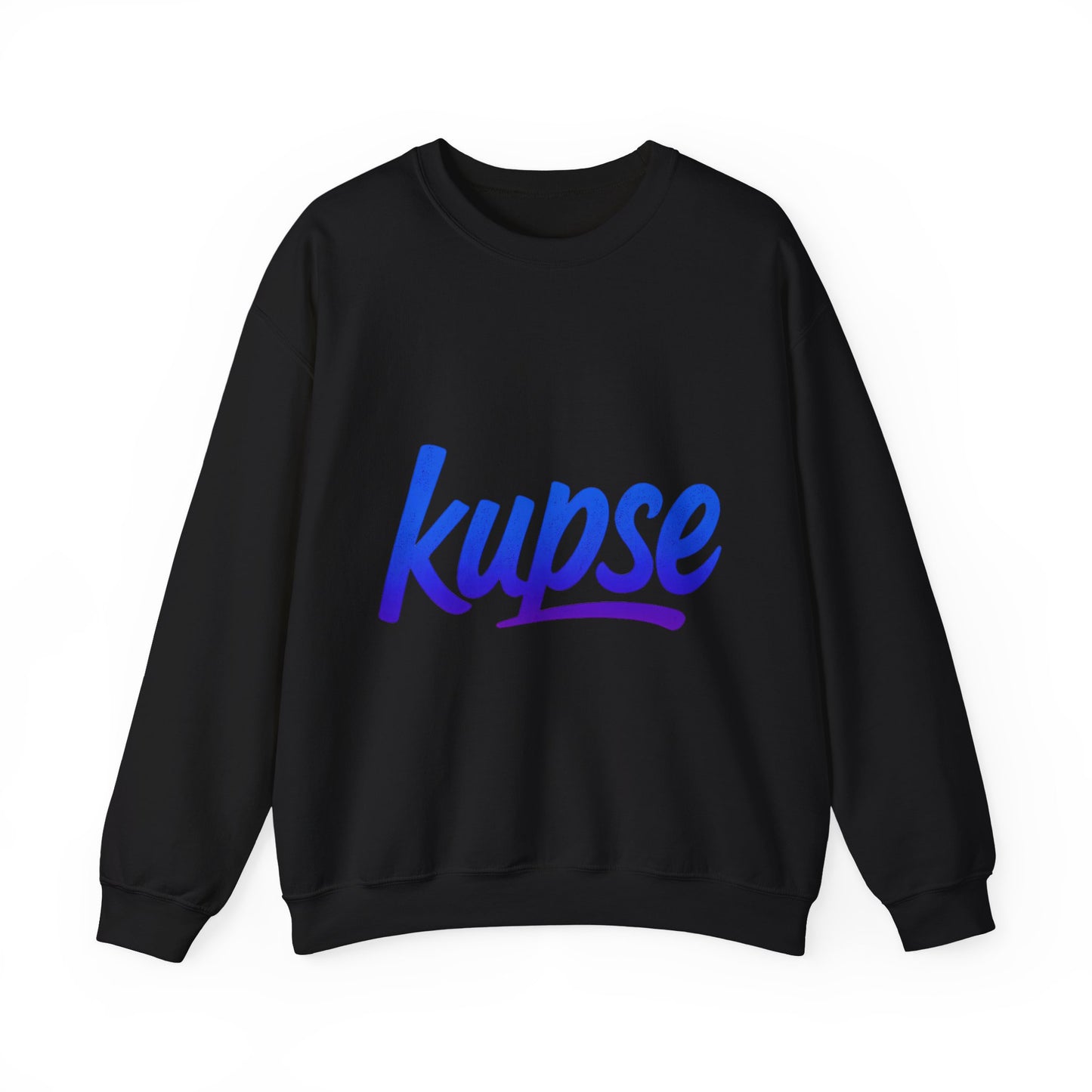 Bluza unisex z grafiką Kup Se Logo Blue – klasyczny crewneck i miejski styl