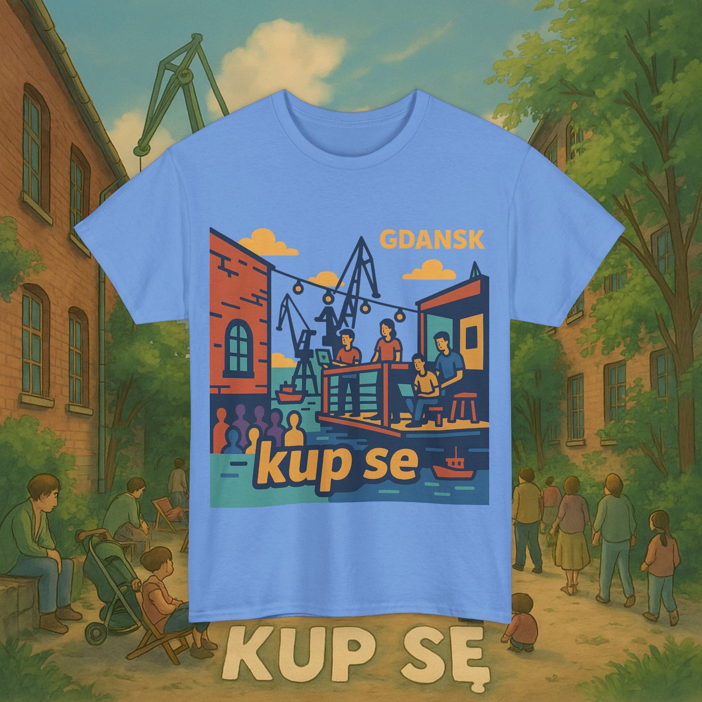 KupSe 100cznia Style t-shirt - Unisex Heavy Cotton Tee