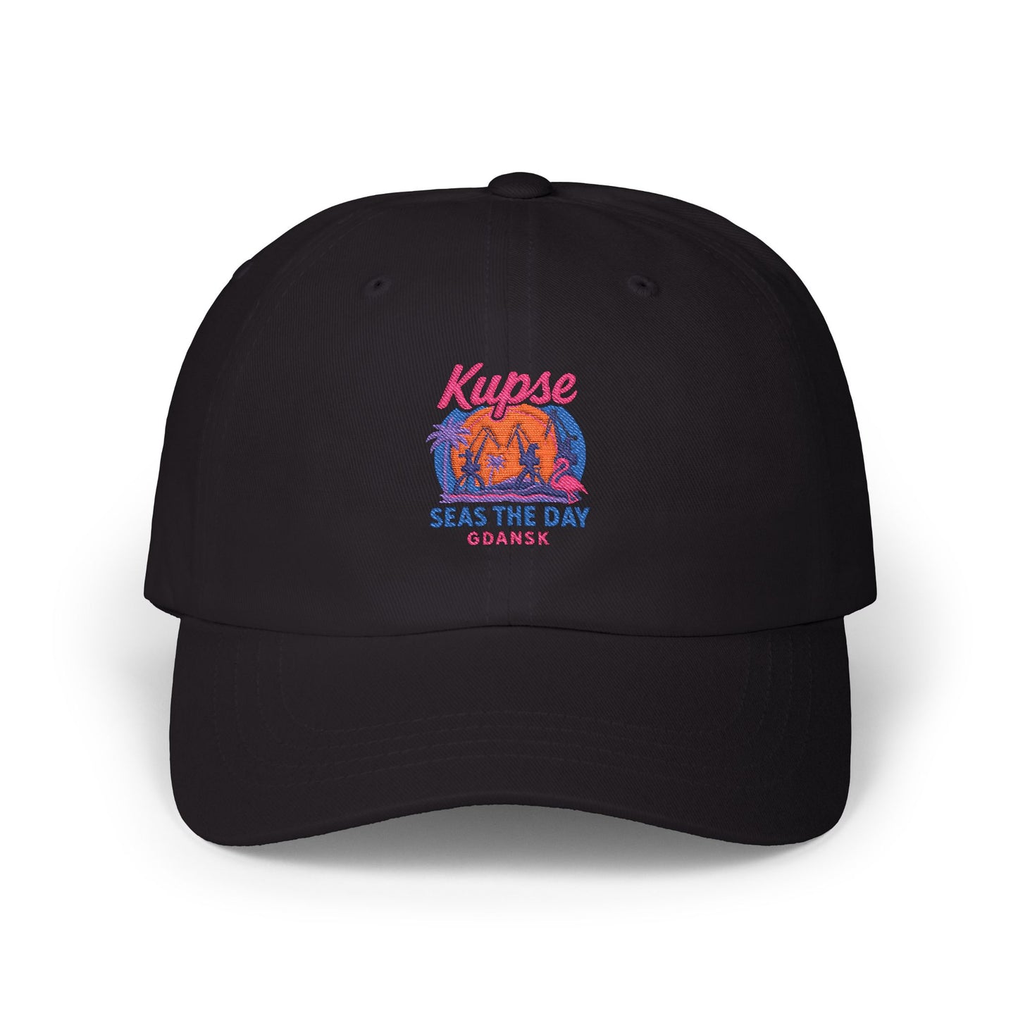 Czapka z daszkiem z grafiką Kup Se Seas The Day – modny Dad Cap z charakterem