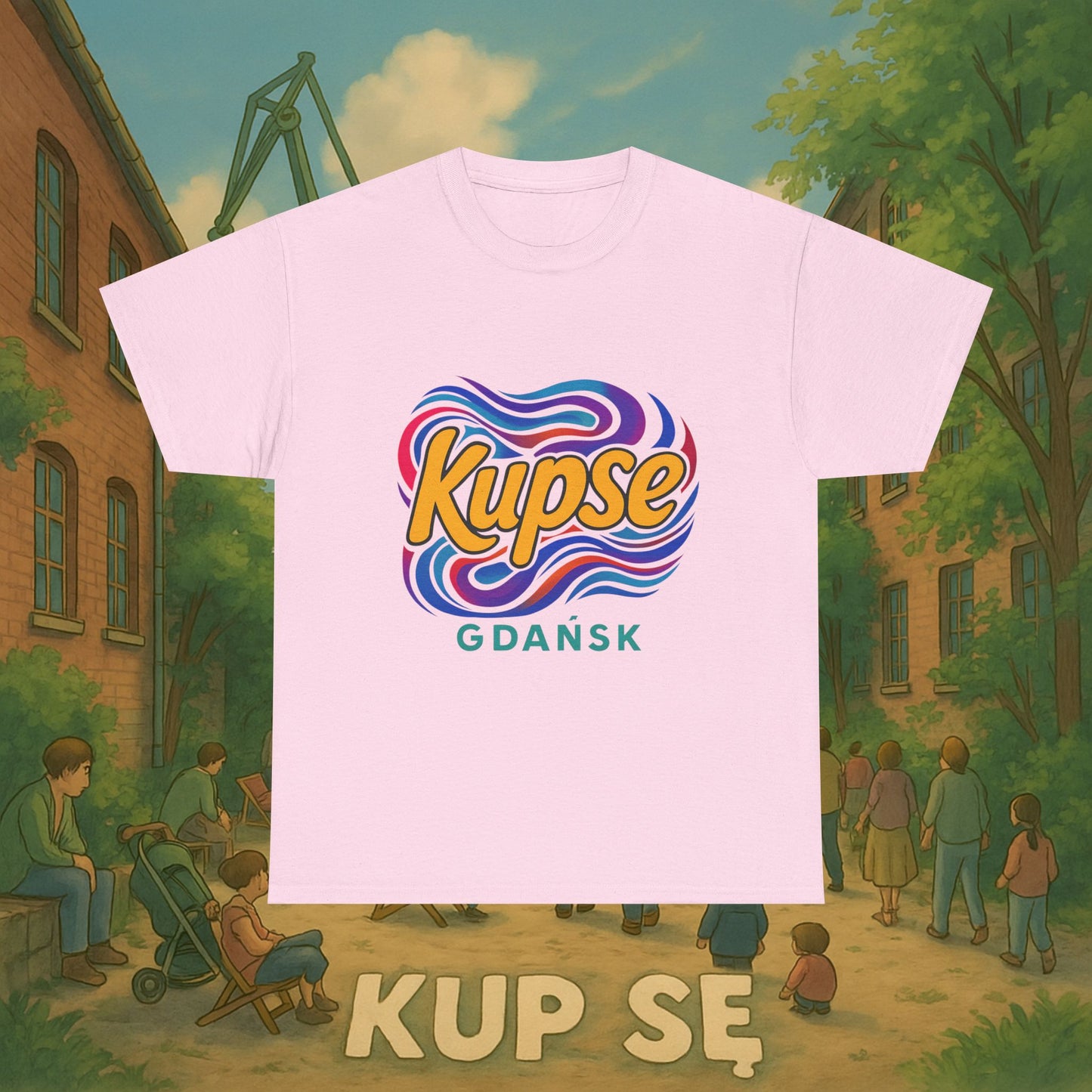 KupSe Kupse Acid Style t-shirt - Unisex Heavy Cotton Tee