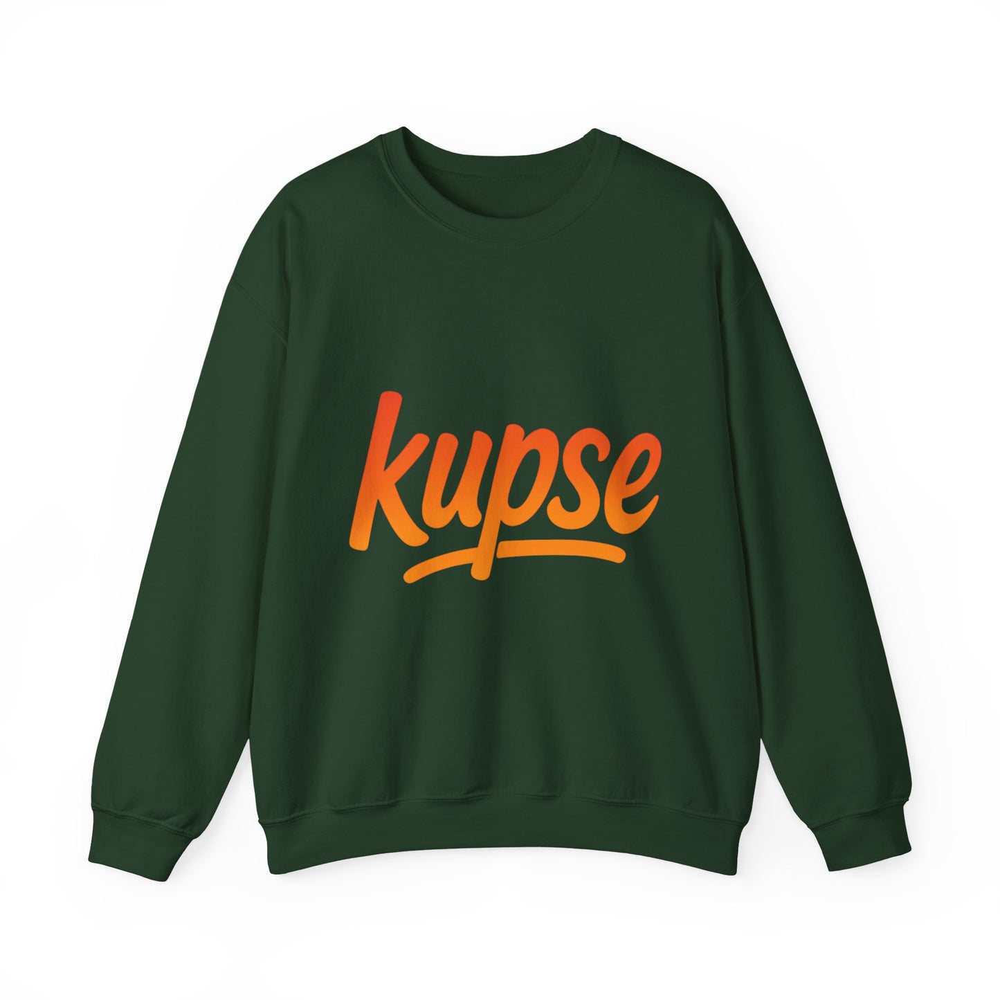 Bluza unisex z grafiką Kup Se Logo Orange – klasyczny crewneck i miejski styl