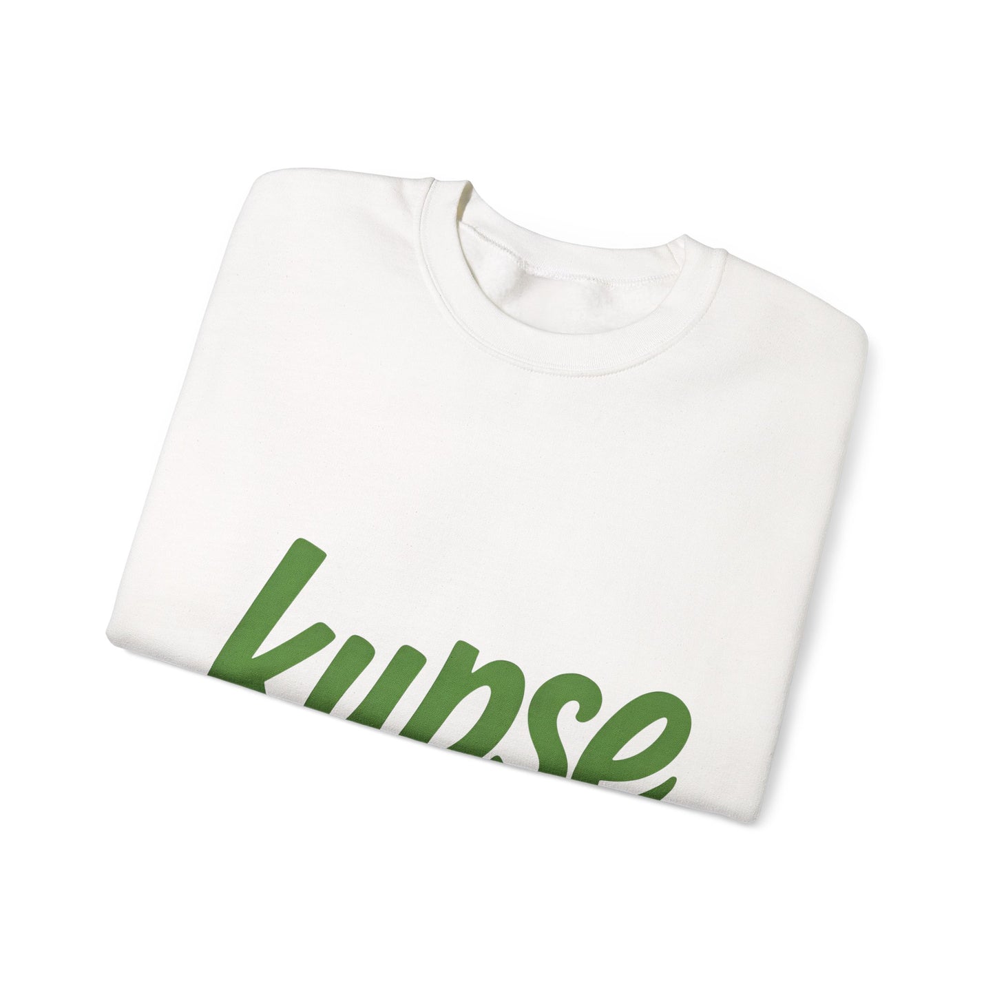Bluza unisex z grafiką Kup Se Logo Green – klasyczny crewneck i miejski styl