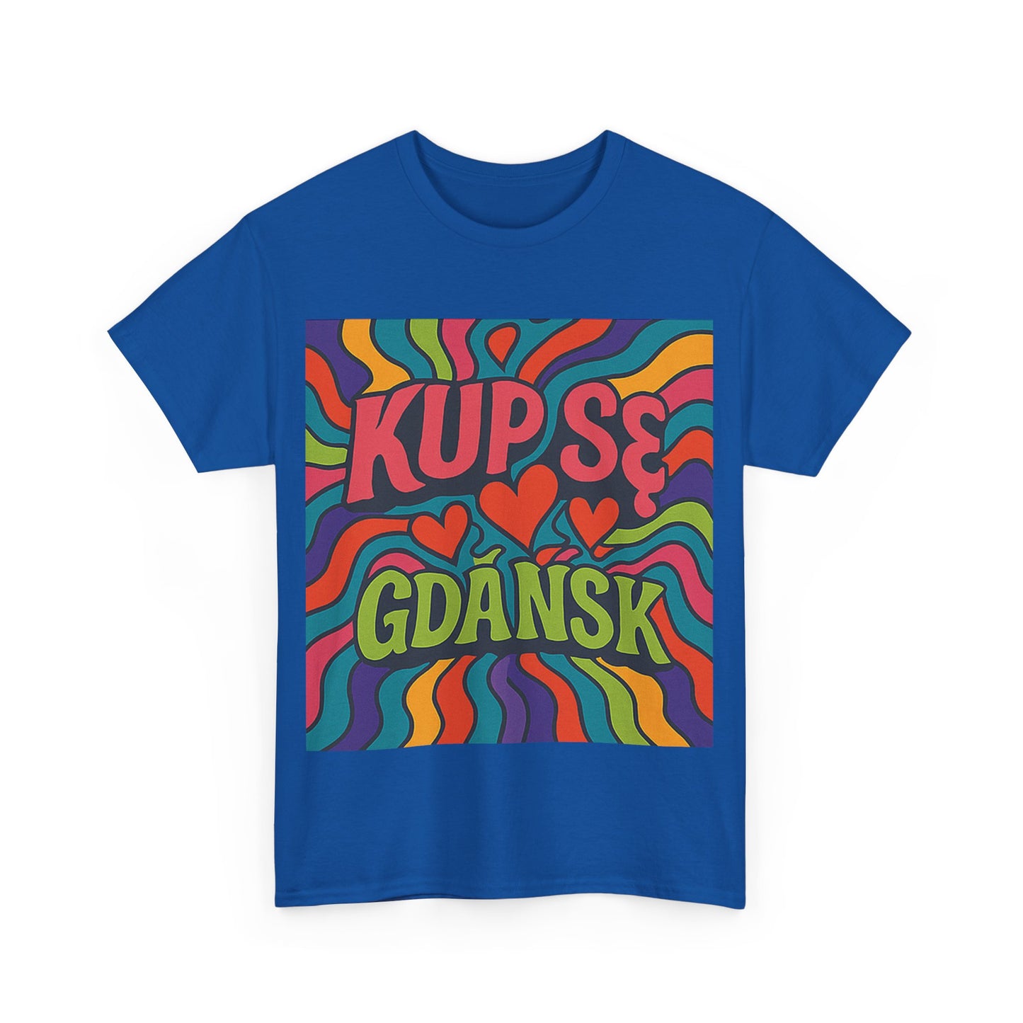 KupSe Gdańsk Hippie t-shirt - Unisex Heavy Cotton Tee