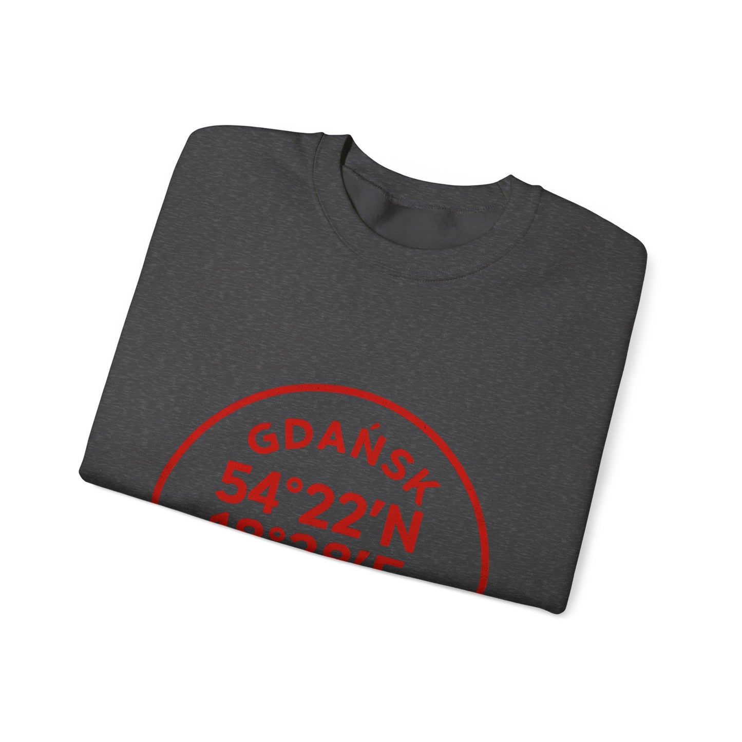 Bluza unisex z grafiką Kup Se Koordynaty – klasyczny crewneck i miejski styl