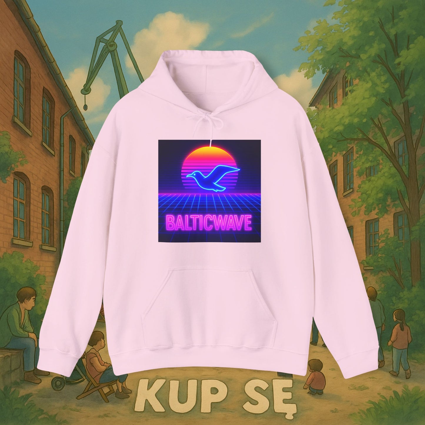 Unisex Heavy Blend Hoodie – BatlicWave – Kup Se